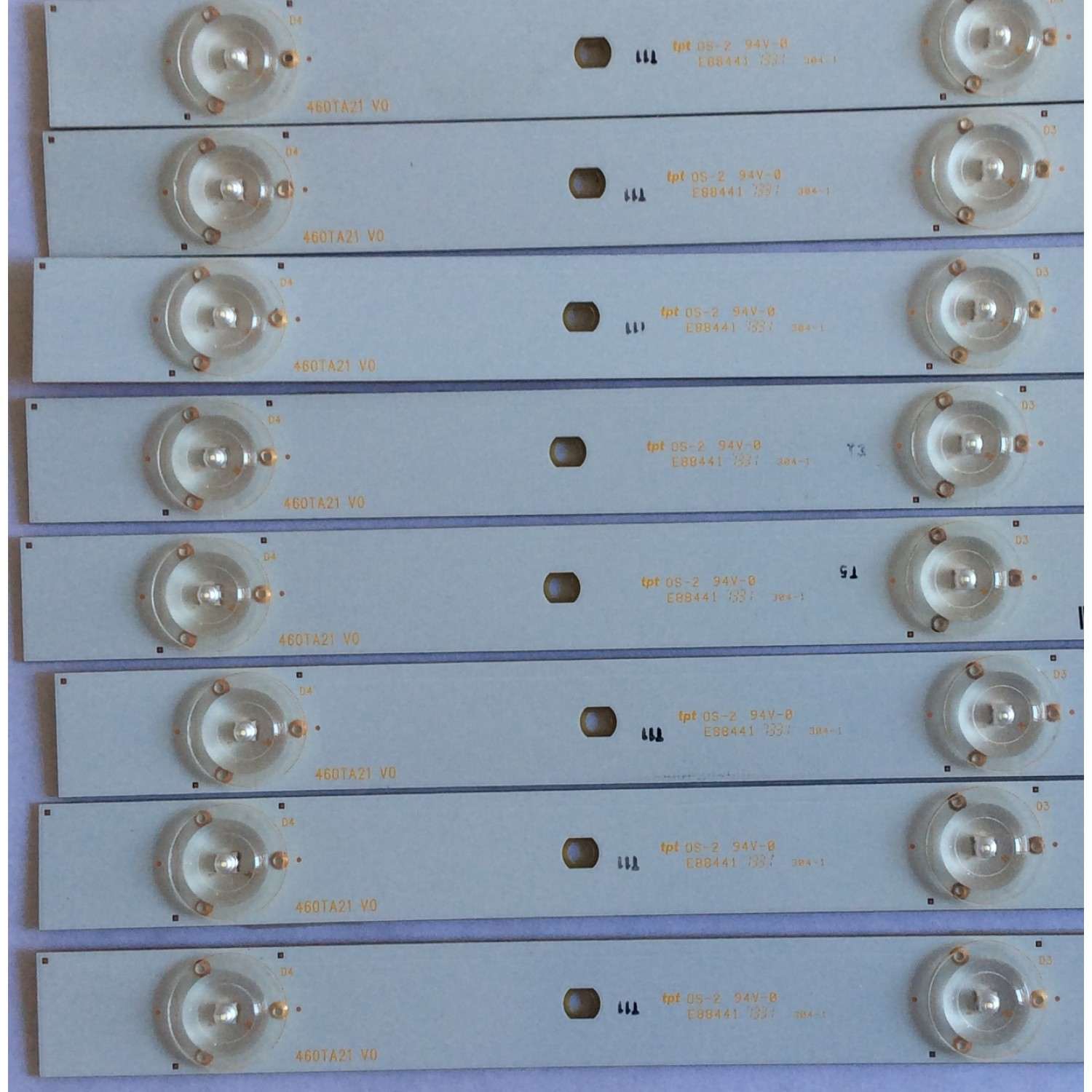 KID DE LED'S PARA TV ( 8 PIEZAS ) / INSIGNIA / 460TA21 V0 / CX-46S16E01-3DDL2-0-W / MODELO 46'' - Imagen 3