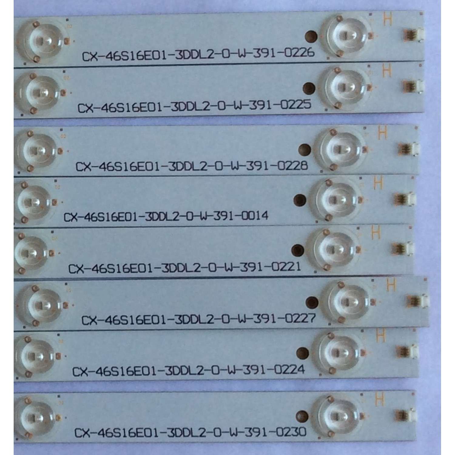 KID DE LED'S PARA TV ( 8 PIEZAS ) / INSIGNIA / 460TA21 V0 / CX-46S16E01-3DDL2-0-W / MODELO 46'' - Imagen 2