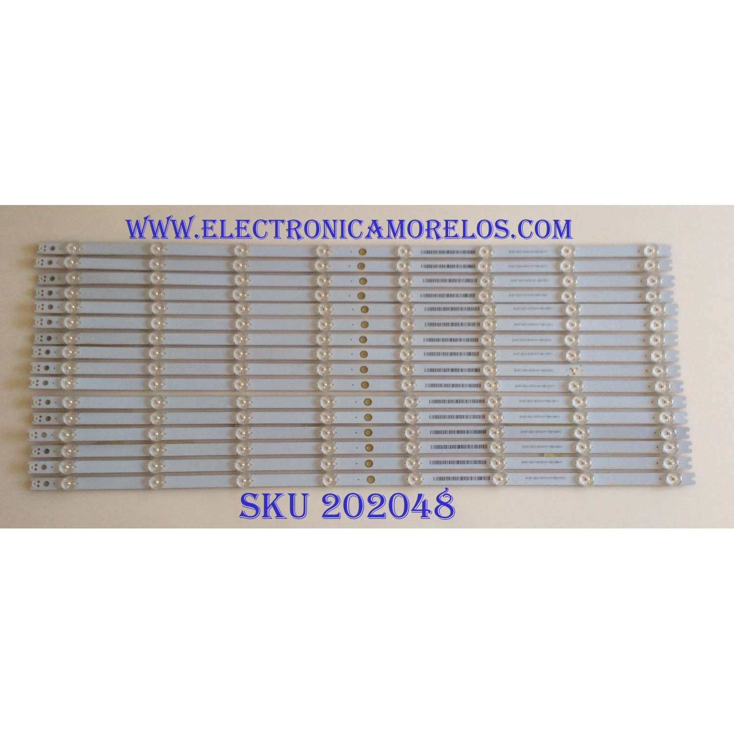 KIT DE LED'S PARA TV SAMSUNG (3 PIEZAS) / NUMERO DE PARTE I-3200RX80056-V0 / 3200RX80056 / 098101097629 / E330254 / MODELO UN32N5300 / UN32N5300AFXZA