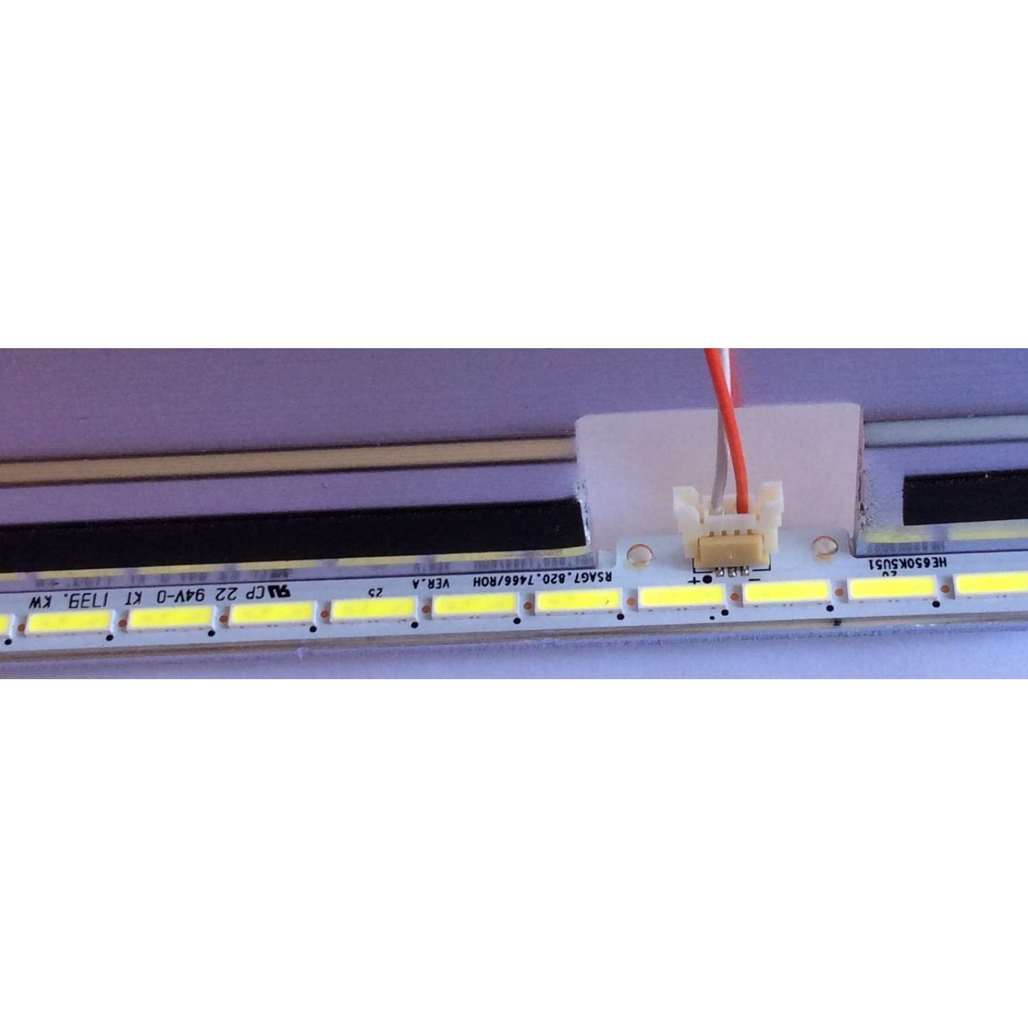 LED PARA TV (1 PIEZA) / HISENSE / GT-1146680-A / RSAG7.820.7466/ROH / PANEL HE650K5U52-TA\S0\GM\ROH / MODELO  65" / 1.43M X 18CM / - Imagen 3