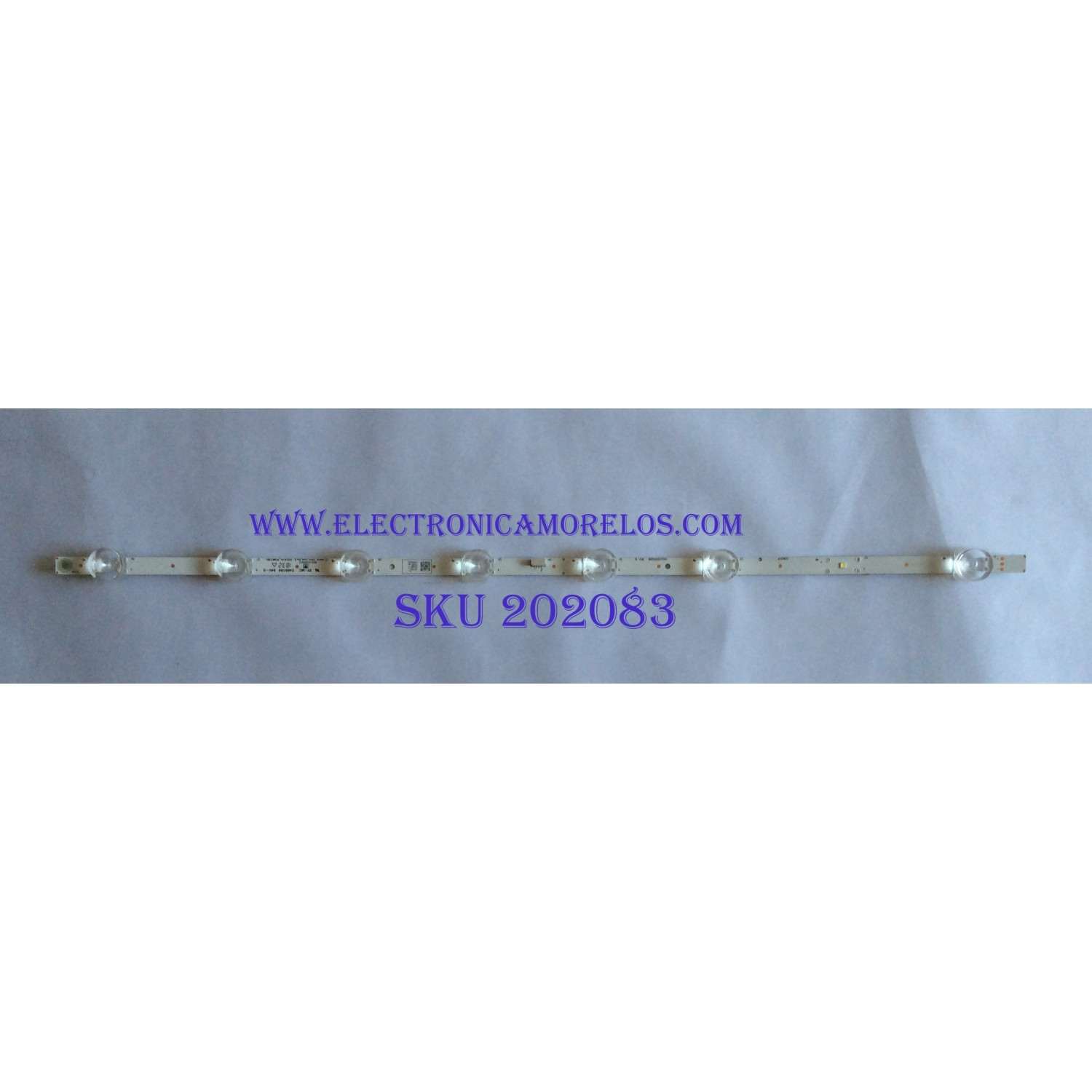 LED PARA TV PHILIPS / MAGNAVOX (1 PIEZA) / NUMERO DE PARTE UDULED0GS088 / 303LG320003 / 3PCM00786A / PANEL UCDF1XT / MODELOS 32PFL4664 / F7 ME1 / FW32R19F / 32MV319R/F7