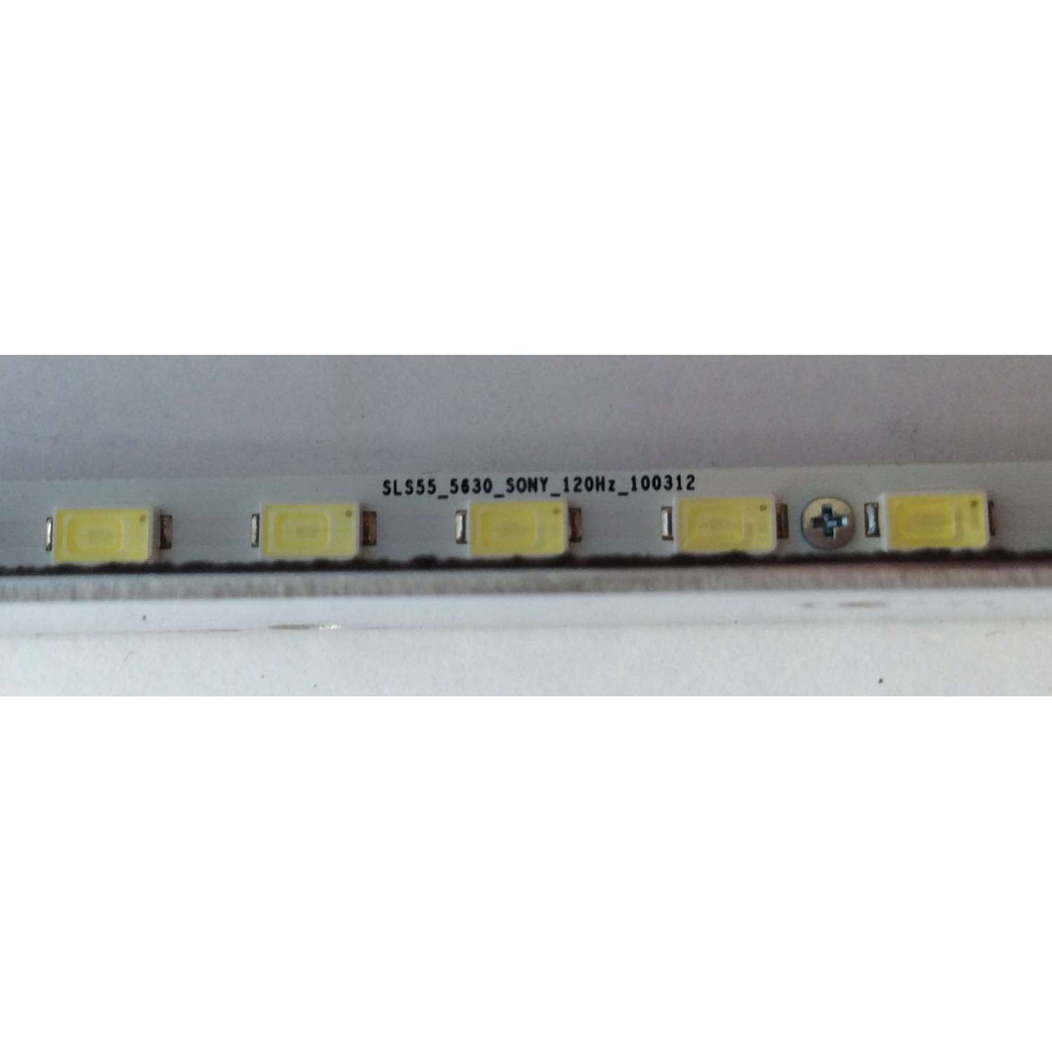 KIT DE LED'S PARA TV (2 PIEZAS) / SONY / LJ64-02567A / LJ64-02566A / D001025A0 / D001029A0 / SLS55_5630_SONY_120HZ_100312 / PANEL LTY550HJ02 / MODELO KDL-55EX710 / 1.25 M / - Imagen 4