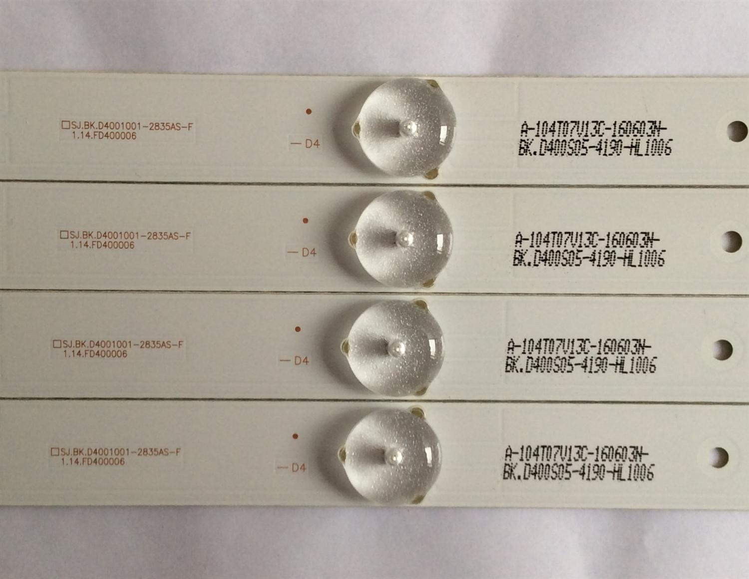 KIT DE LED´S PARA TV ( 4 PIEZAS ) / HITACHI / SJ.BK.D4001001-2835AS-F / 1.14.FD400006 / MODELO LE40A3  - Imagen 3