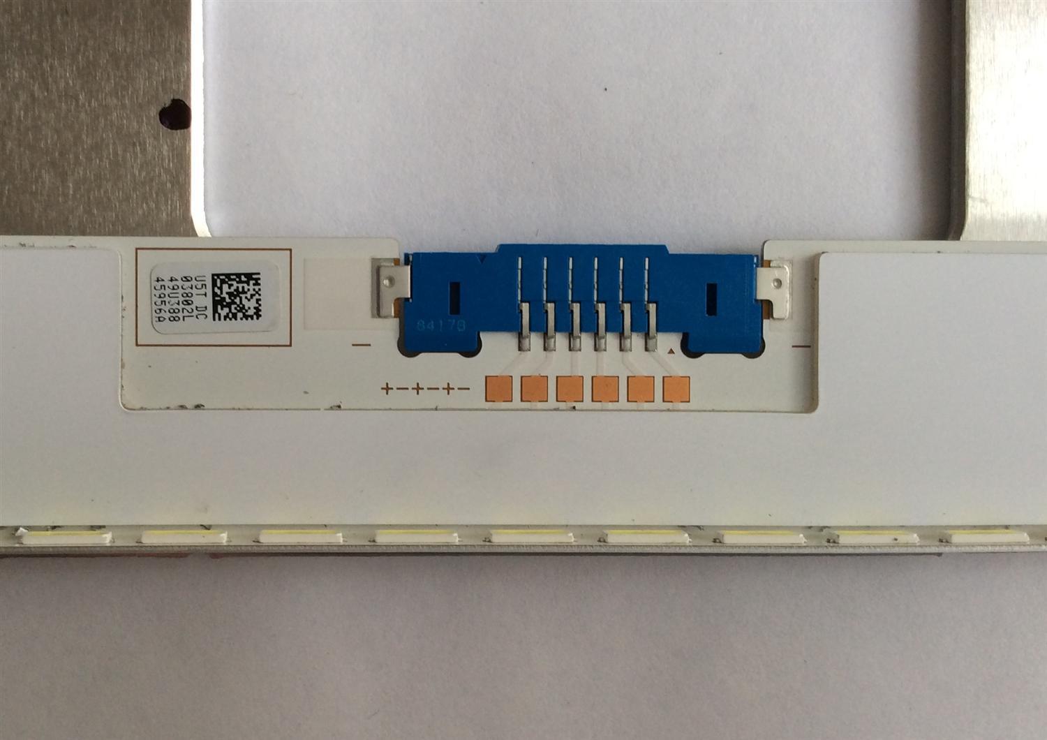 LED PARA TV (1 PIEZA) / SAMSUNG / BN96-45956A / BN61-15537A / PANEL CY-SN049HLLV5H / MODELO UN49NU8000 / UA49NU8000JXZK / (MAS MODELOS DE DISCRIPCIÓN) / 1.06 M X 20CM / - Imagen 2