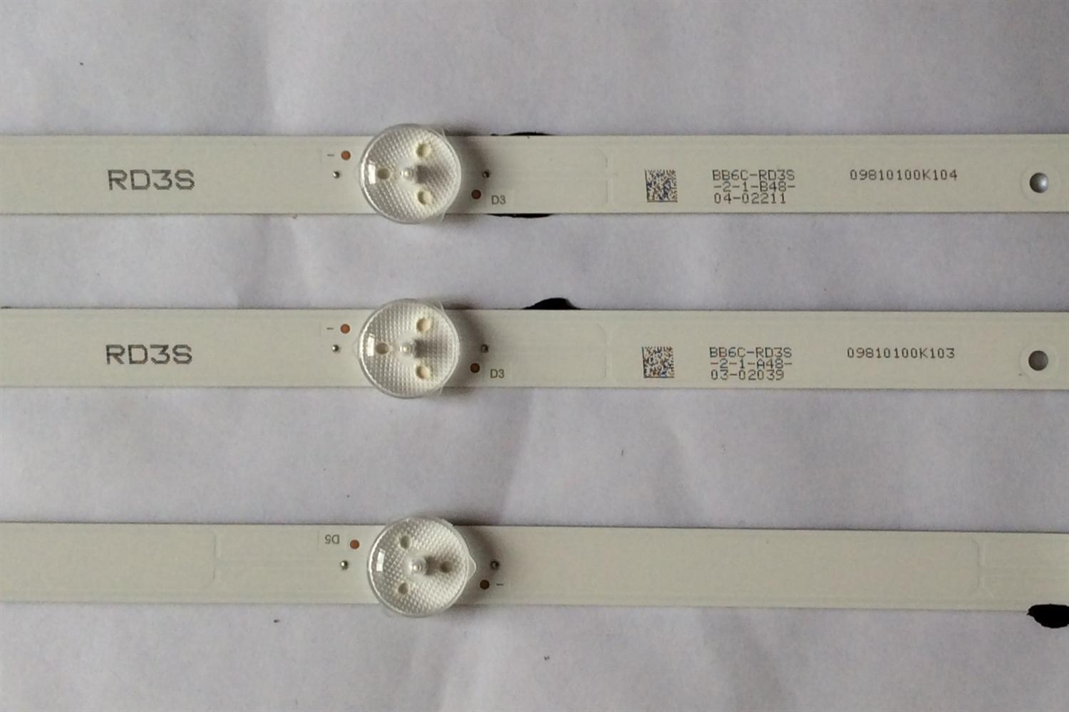 KIT DE LED´S PARA TV ( 3 PIEZAS ) / VIZIO / BB6C-RD3S / IC-C-VZAA39D924A / IC-C-VZAA39D924B / IC-C-VZAA39D924C / MODELO D39F-F0 - Imagen 3