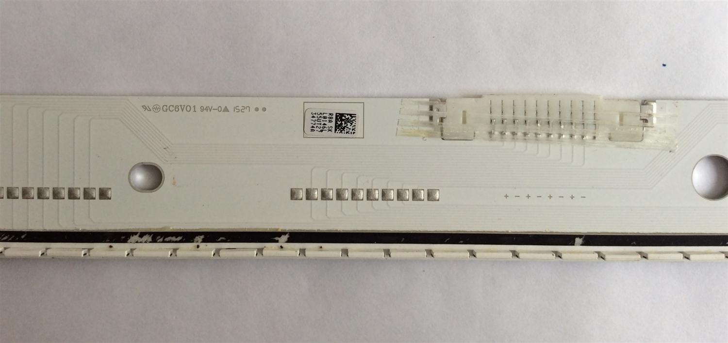 KIT DE LED´S PARA TV ( 1 PIEZAS ) / SAMSUNG / BN96-34774A/BN96-34775A / S_5N9_55_SFL_L88_V1.0_141113_LM41-00120E / PANEL CY-XJ055FLLV2H / MODELO UN55JS9000FXZA TS01 / NOTA IMPORTANTE : KIT CUENTA ORIGINALMENTE 2 PIEZAS ((INCOMPLETO 1 PIEZAS))  - Imagen 3