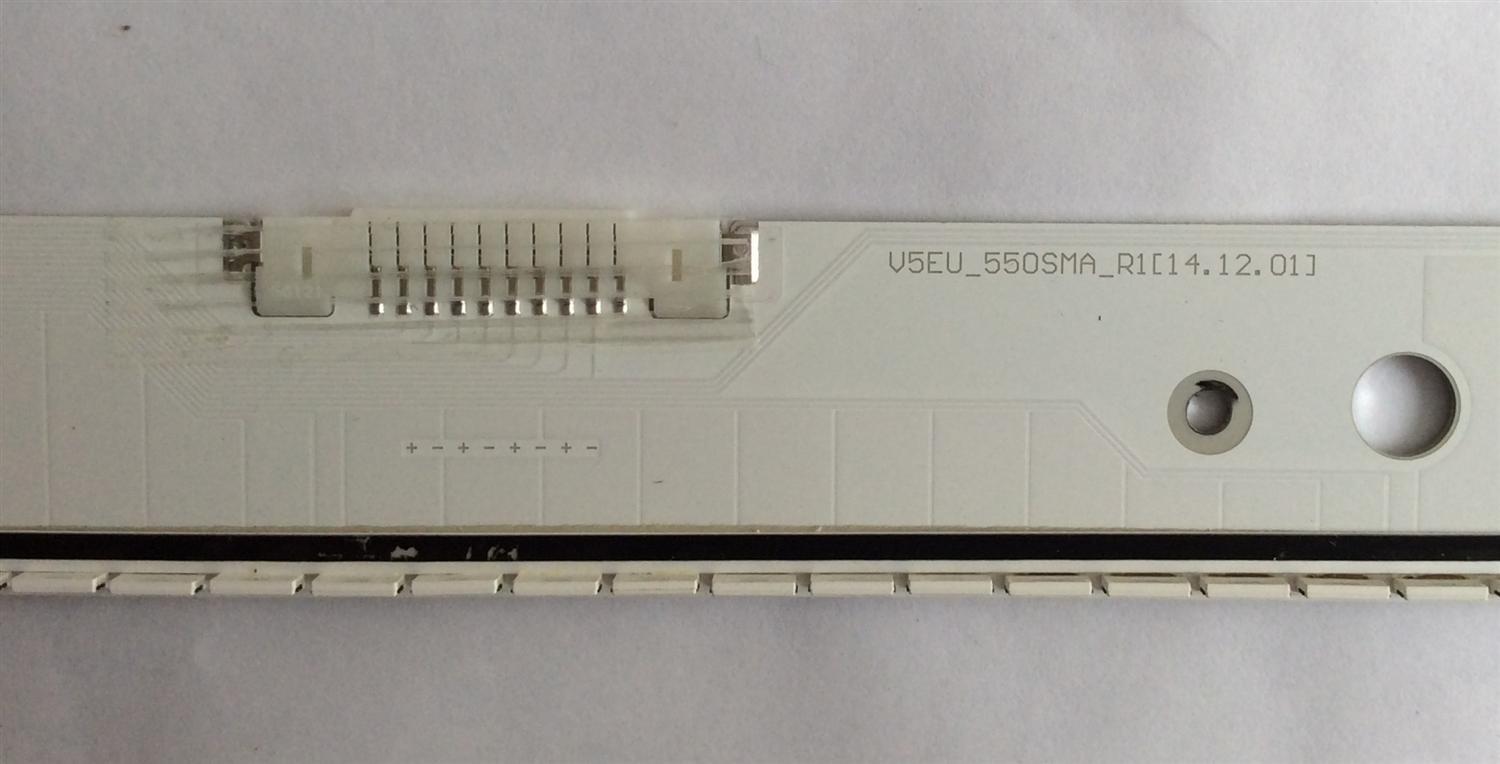 KIT DE LED´S PARA TV ( 1 PIEZAS ) / SAMSUNG / BN96-34774A/BN96-34775A / S_5N9_55_SFL_L88_V1.0_141113_LM41-00120E / PANEL CY-XJ055FLLV2H / MODELO UN55JS9000FXZA TS01 / NOTA IMPORTANTE : KIT CUENTA ORIGINALMENTE 2 PIEZAS ((INCOMPLETO 1 PIEZAS))  - Imagen 2