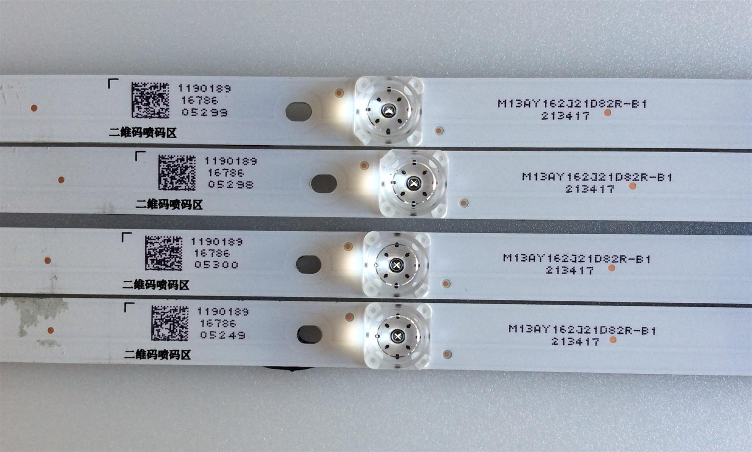 KIT DE LED´S PARA TV ( 4 PIEZAS ) /  HISENSE / CRH-BK50S1U51S3030T040979G-REV1.0 B / M13AY162J21D82R-B1 / 213417 / PANEL V500DJ6-QE1 / MODELO 50H6E - Imagen 3