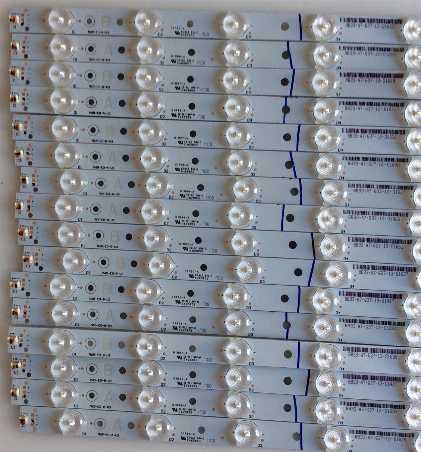 KIT DE LED'S PARA TV (16 PIEZAS) / VIZIO / ECH-B01-3-56 / M65-E0-B-V3 / 01R97-A / 0981010B87 / MODELO M65-05 - Imagen 3