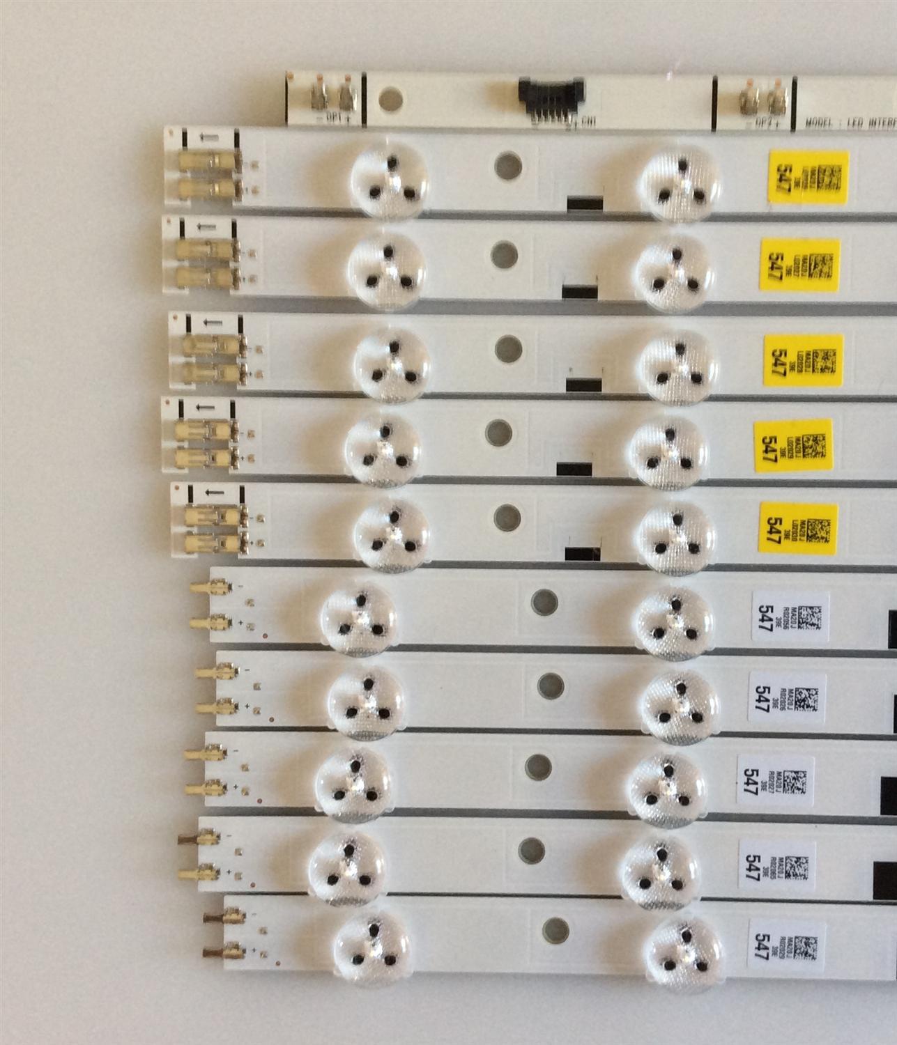KIT DE LED'S PARA TV (10 PIEZAS) / SAMSUNG / 39-3535LED-60EA-L / 39-3535LED-60EA-R / D1GE-390SCA-R1 / D1GE-390SCA-R1 / PANEL DE390BGM-C3 / MODELO 39" - Imagen 3