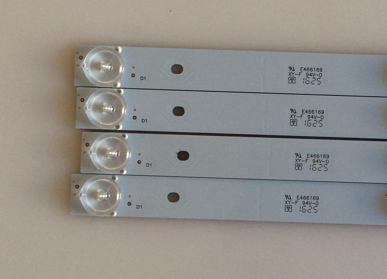 KIT DE LED´S PARA TV ( 4 PIEZAS ) / ELEMENT / 4640DX003 / A-HWBW40D781 / 21004691 / M108KcHW50 / PANEL LSC400HN02-8 / MODELO ELEFW4016 - Imagen 4