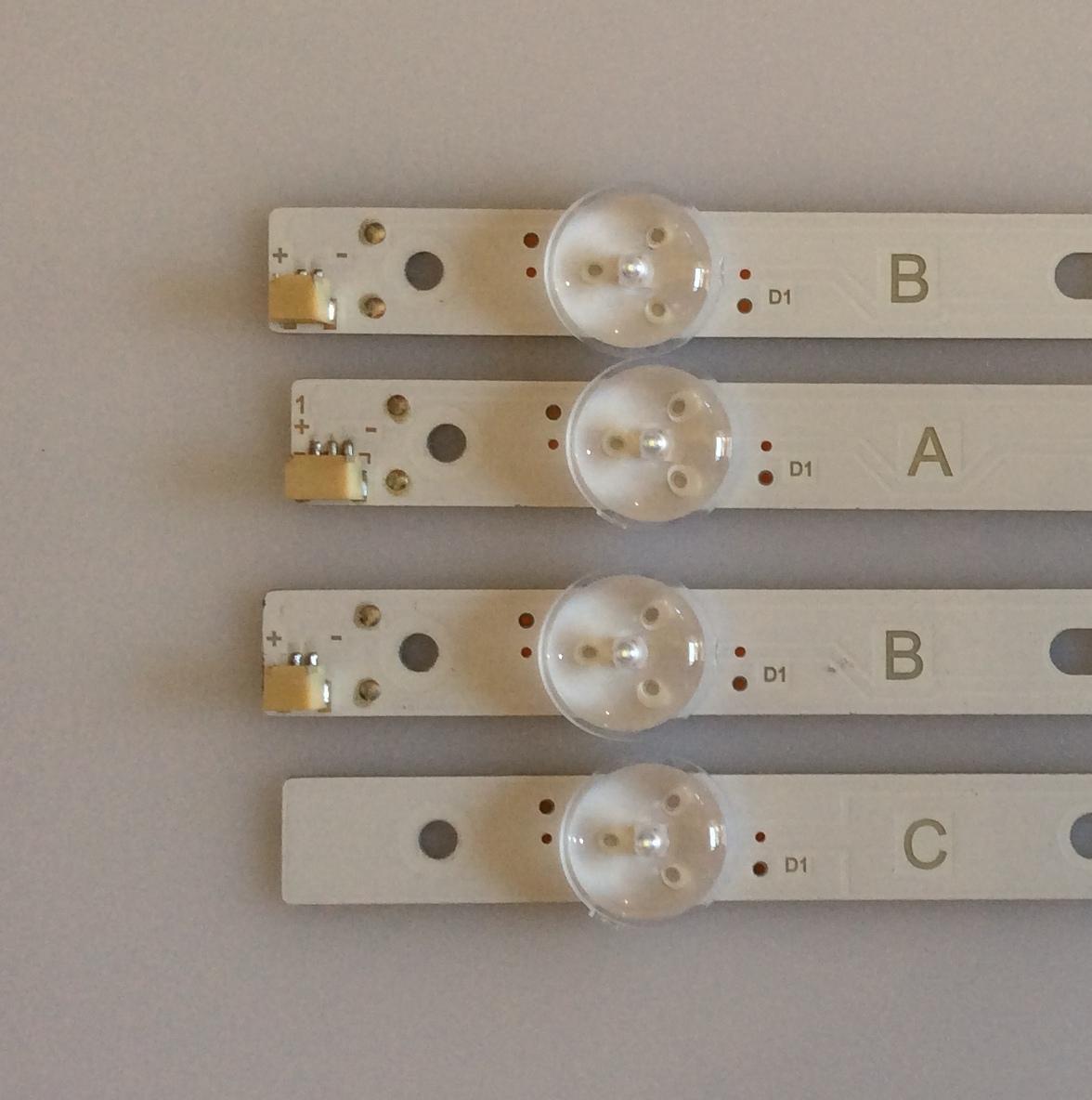 KIT DE LED'S PARA TV (4 PIEZAS) / VIZIO / IC-C-VZAA48D754A/B/C / IC-C-VZAA48D754A / IC-C-VZAA48D754B / IC-C-VZAA48D754C / 098101003157 / 098101003158 / 098101003159 / PANEL LSC480HN08-G07 / V500HK1-XRS5/ MODELOS D48N-E0 / D48-D0 LAUSTWET - Imagen 2