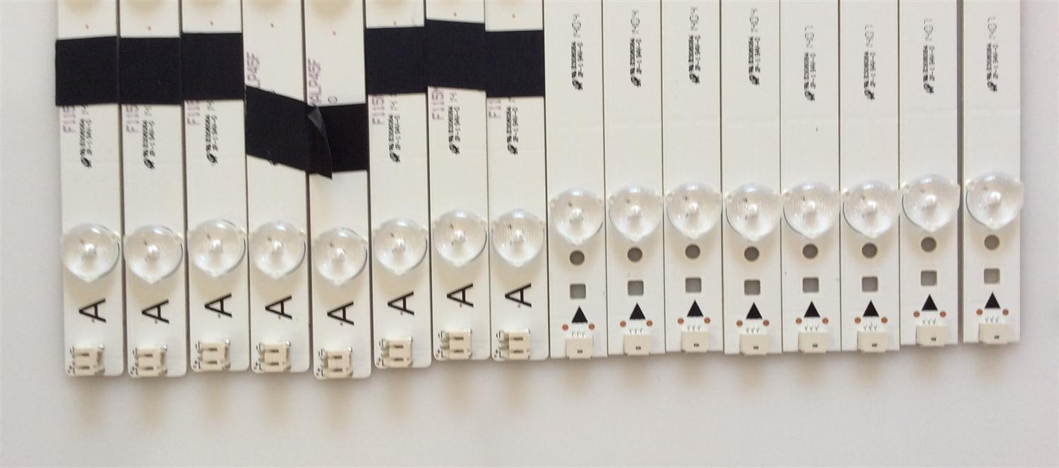 KIT DE LED'S PARA TV (16 PIEZAS) / JVC / IC-C-VZAA65D390A / IC-D-VZAA65D390B / IC-D-VZAA65D390C / 098101022173 / 098101022174 / 098101022175 / MODELO EM65FTR - Imagen 5