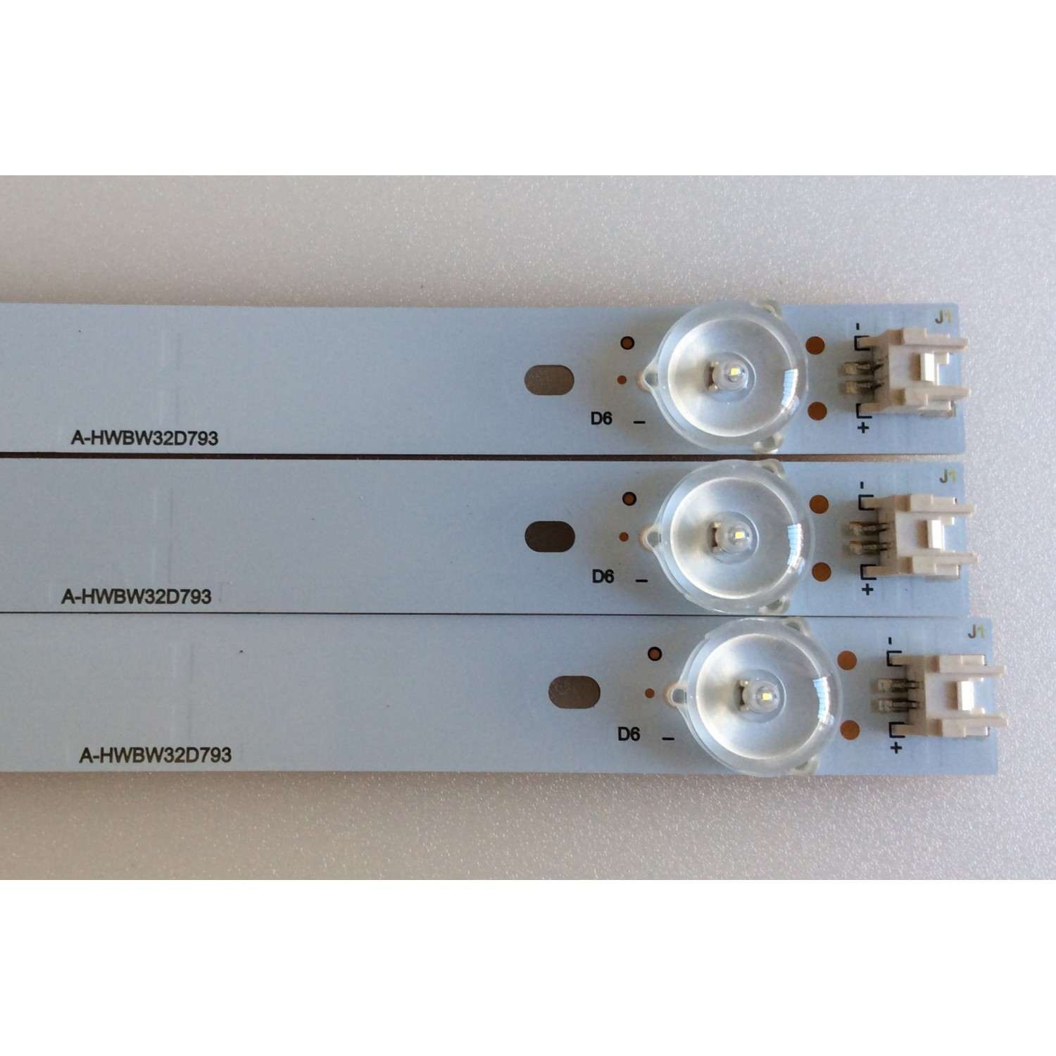 KIT DE LED'S PARA TV ELEMENT ((3 PIEZAS)) / NUMERO DE PARTE A-HWBW32D793 / 4632DX013 / 21005347 / M120K3W50H / MODELOS ELEFW328 / ELST3216H H6B4M / ELST3216H H6E0M / ELST3216H J6E1M / ELST3216H H6E2M / ELST3216H J6E2M / ELST3216H J6G2M - Imagen 3