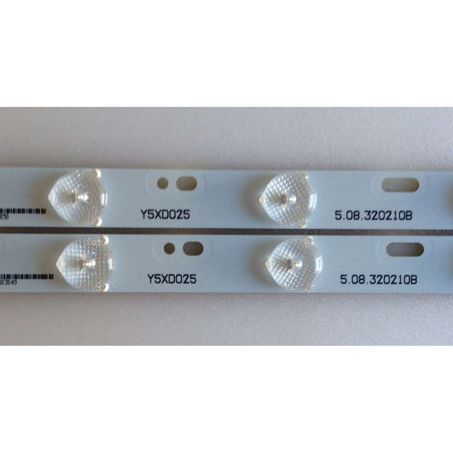 KIT DE LED'S PARA TV QUASAR / SCEPTRE (2 PIEZAS) / NUMERO DE PARTE 5.08.320210B / D127-E-C / Y5D025 / PANEL CN32HB / CN32HB735 / MODELOS SQ3200 / X325BV-FMDR / X325BV-FMQC - Imagen 3