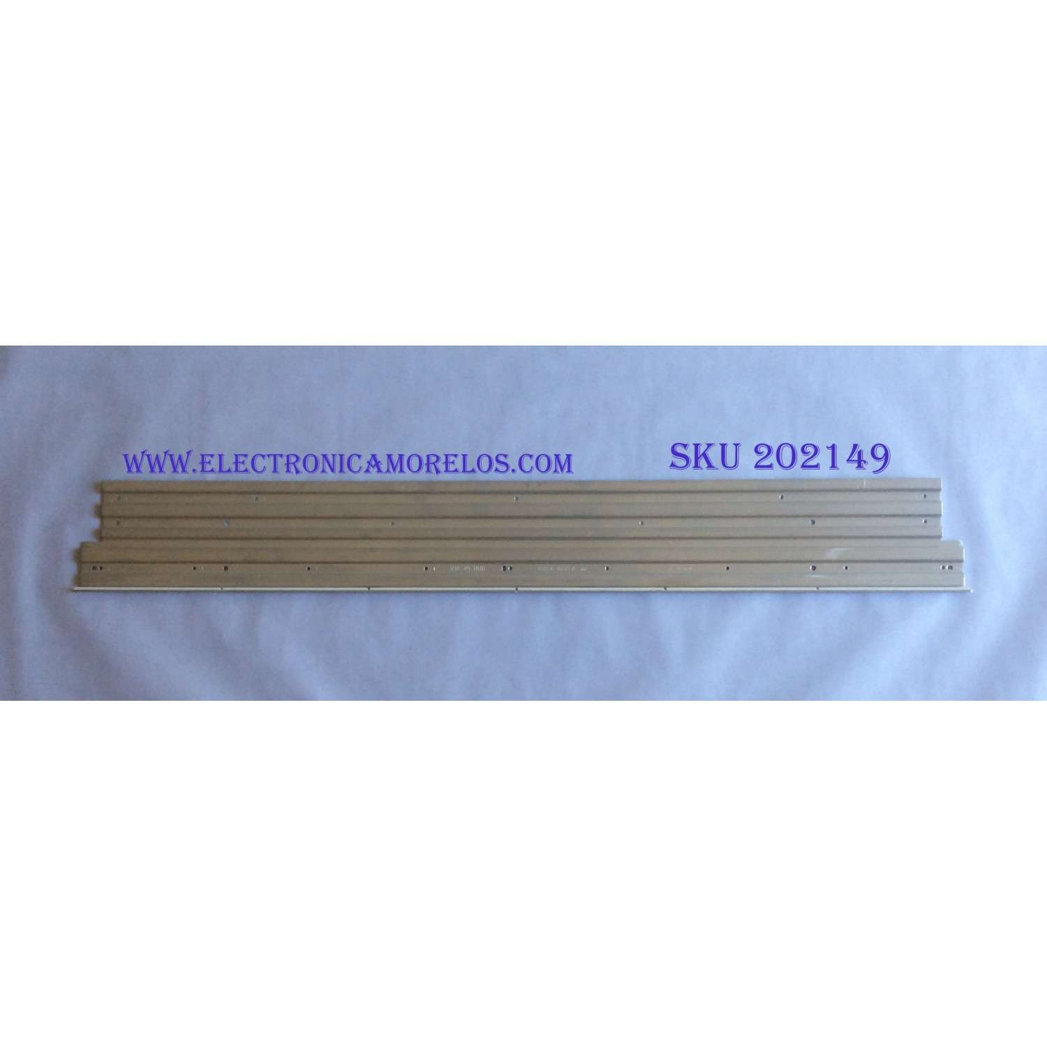 LED PARA TV (1 PIEZA) / LG / 6916L-3103A / 6916L-3104A / 6922L-0241A / PANEL LC49EQG(FL)(M3) / MODELO 49SK8000PUA / 1.6 M X 14CM / 