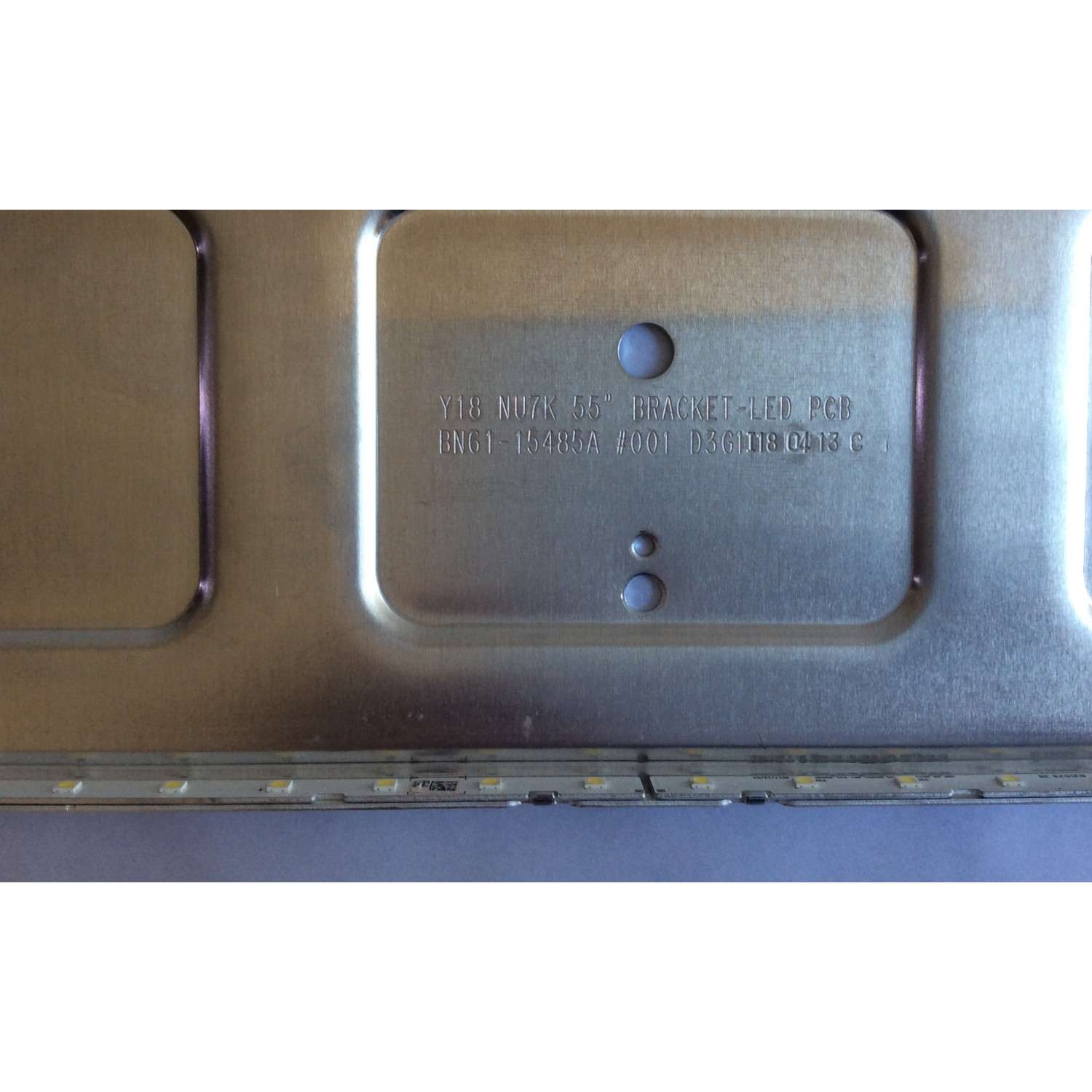 LED PARA TV (1 PIEZA) / SAMSUNG / BN96-45913A / 45913A / 031S2B 38 / 031S2B 39 / AOT_55_MU7100F_2X40_3030C_D6T-2D1_2052P REV.3 / PANEL CY-NN055HGLV2H / CY-NN055HGXV1HG / CY-NN055HGHV3H / MODELOS UN55NU7100F / UN55RU7100FXZA FA01 - Imagen 4