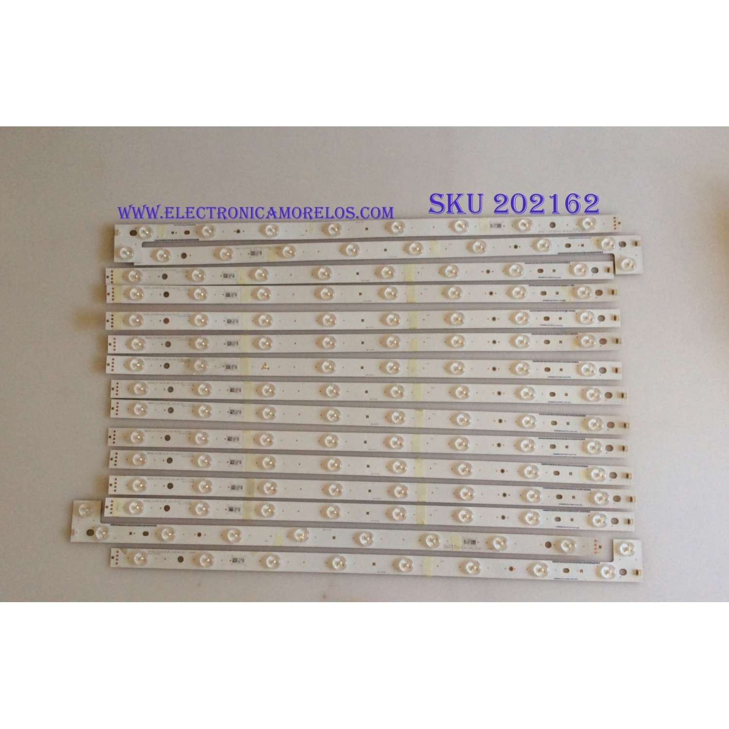 KIT DE LED'S PARA TV / VIZIO / LM41-00118C / SAMSUNG_2015TWI550_M55_3228_A08_REV1.2_150305 / PANEL LSC550FN04-C01 / MODELO M55-C2 / NOTA IMPORTANTE : KIT CUENTA ORIGINALMENTE 16  PIEZAS ((INCOMPLETO 15  PIEZAS))        