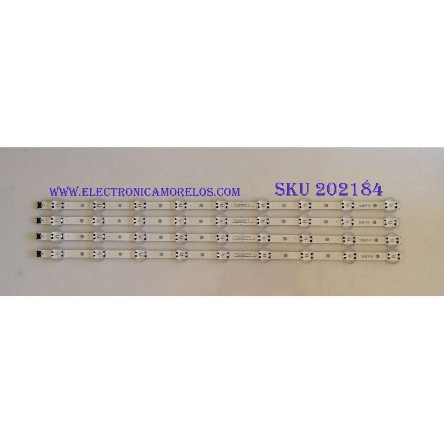 KIT DE LED'S PARA TV LG ((4 PIEZAS)) / NUMERO DE PARTE EAV63993001 / SVL650A71 / SSC_Trident_65UK63_S / SSC_65UK63(LGD)_9LED_SVL650A71_REV1.0_171201 PANEL NC650DGG-AAGX1 / MODELOS 65UK6200PUA / 65UK6090PUA / 65UU340C / 65UU340C-UB / 65UU340C-UB.AUSWLOR
