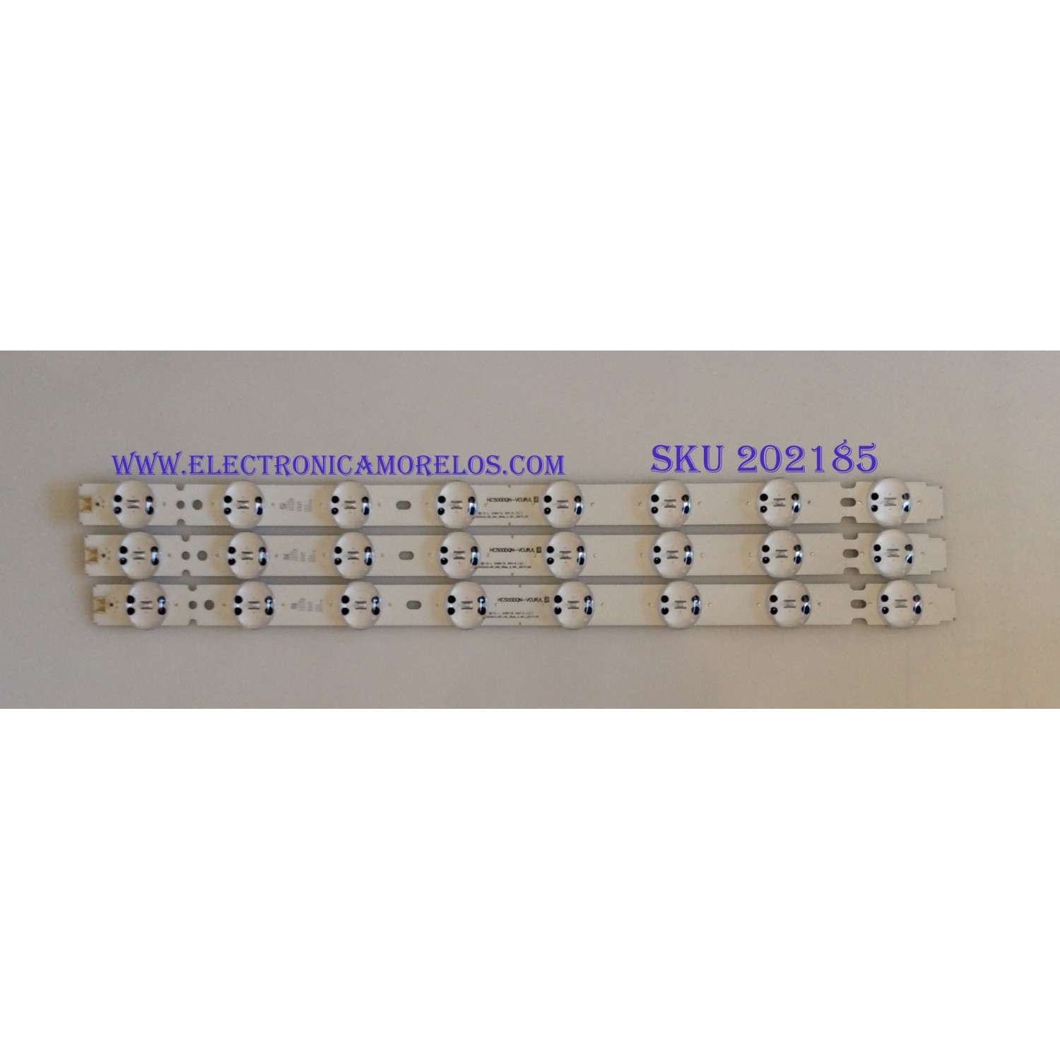 KIT DE LED'S PARA TV (3 PIEZAS) / LG / HC500DQN-VCUR/L / 20171120 / 50076 / MODELO 50LF6100 