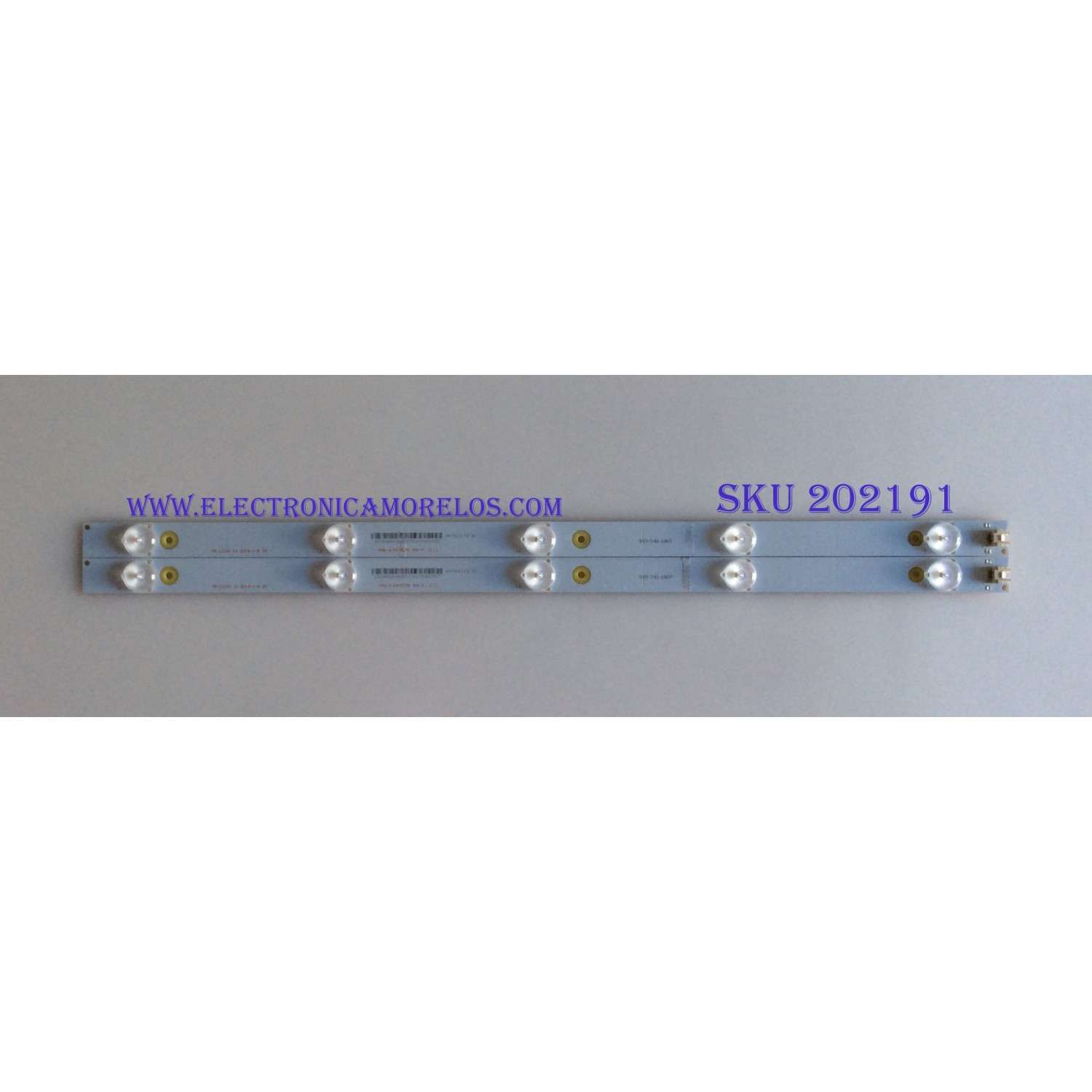 KIT DE LED'S PARA TV (2 PIEZAS) / 910-240-1007 / MS-L1041 V1 / A4M111JE19 / PANEL T240-0DX-DLED / MODELO ELEFW248