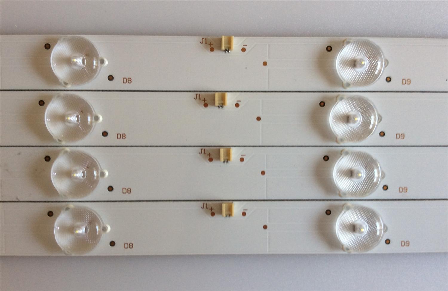 KIT DE LED'S PARA TV (4 PIEZAS) / WESTINGHOUSE / C-CNCF43D599 / 910-430-1001 / M2 123-1261M 3.2-3.4 / PANEL T430-15D-DLED / MODELO 43" - Imagen 4