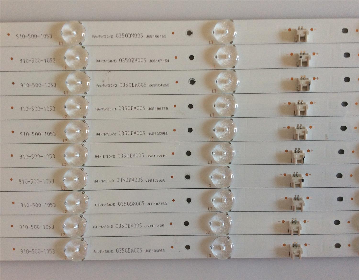 KIT DE LED´S PARA TV ( 10 PIEZAS ) / ELEMENT / 3P50DX003-A1 / 910-500-1053 / 0350DX005 / MODELO ELEFW5016  - Imagen 2