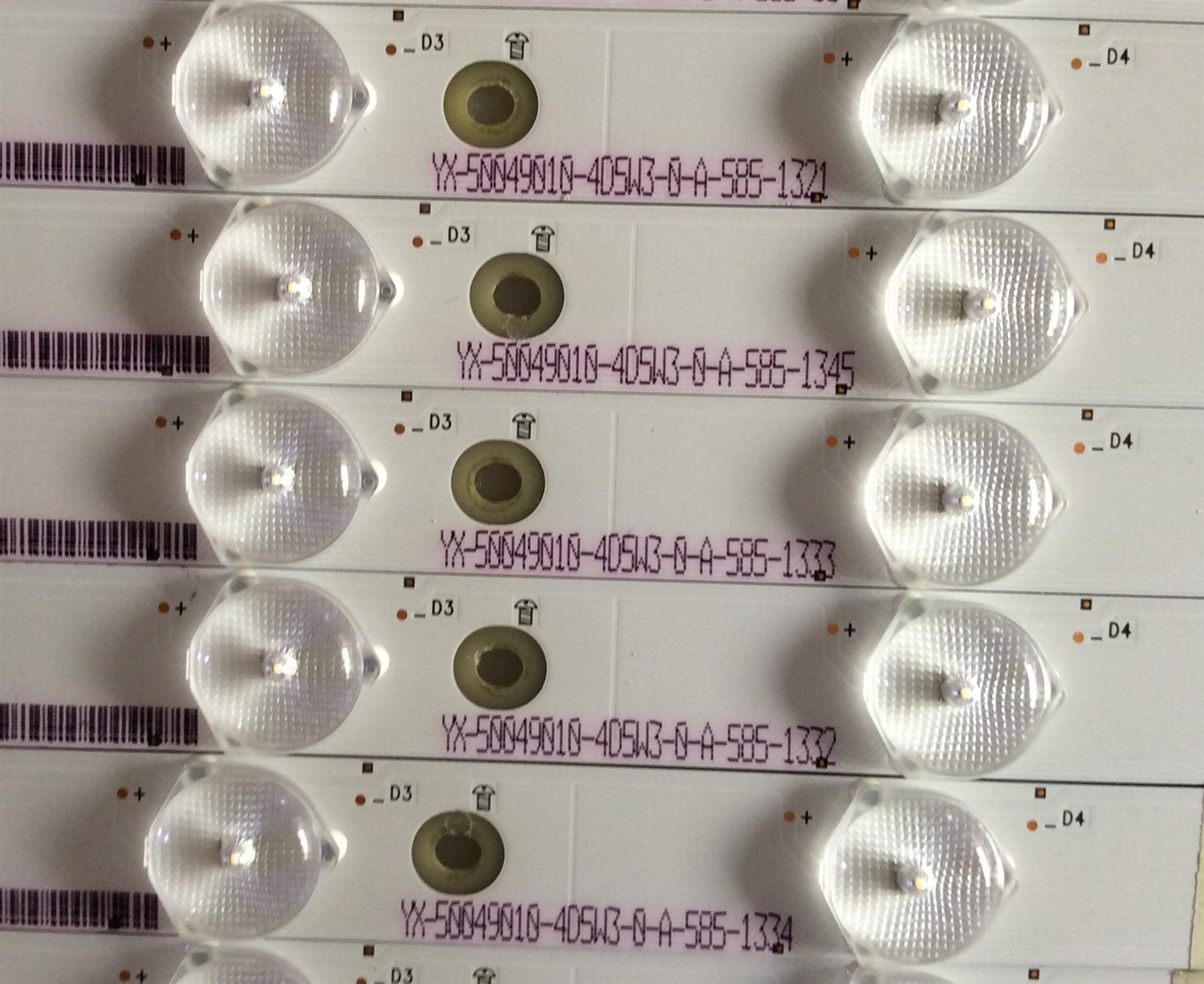 KIT DE LED´S PARA TV ( 28 PIEZAS ) / VIZIO / LB50049 / LB50049  VI_01 / LB50049 V2_01 / LB50049 V3_01 / LB50049 V0_01 / 77900 / PANEL TPT500U1-QVN02.A / MODELO P50-C1 - Imagen 5