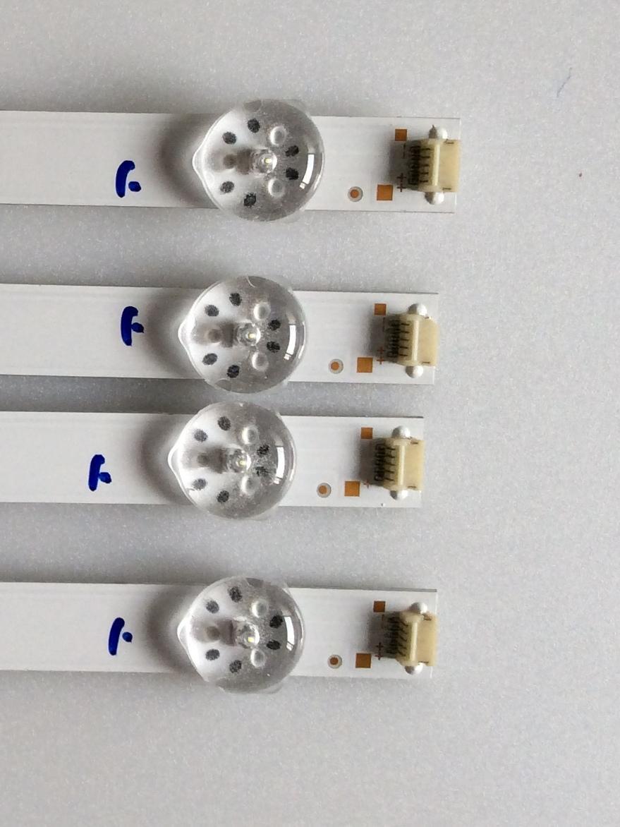 KIT DE LED'S PARA TV (4 PIEZAS) / SCEPTRE / 261501005340 / 006-50F6-4X8-3030-0D35-180704 / 230101011370 / PANEL V500DJ6-QE1 / MODELO H50 - Imagen 2