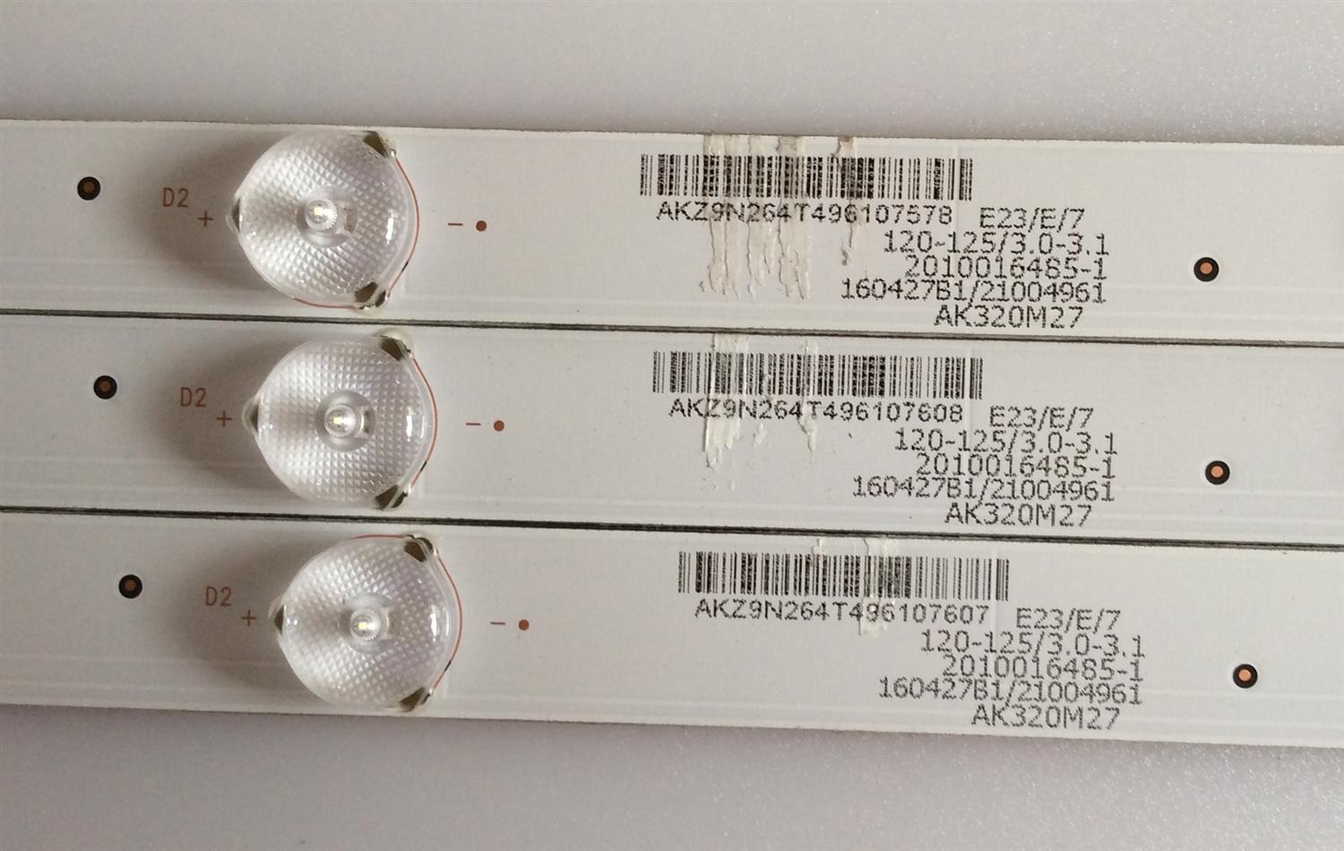 KIT DE LED'S PARA TV (3 PIEZAS) / ELEMENT / 303AK320044 / AHKK32D06-ZC21FG-04 / 2010016485-1 / MODELO ELEFW328-01 - Imagen 3