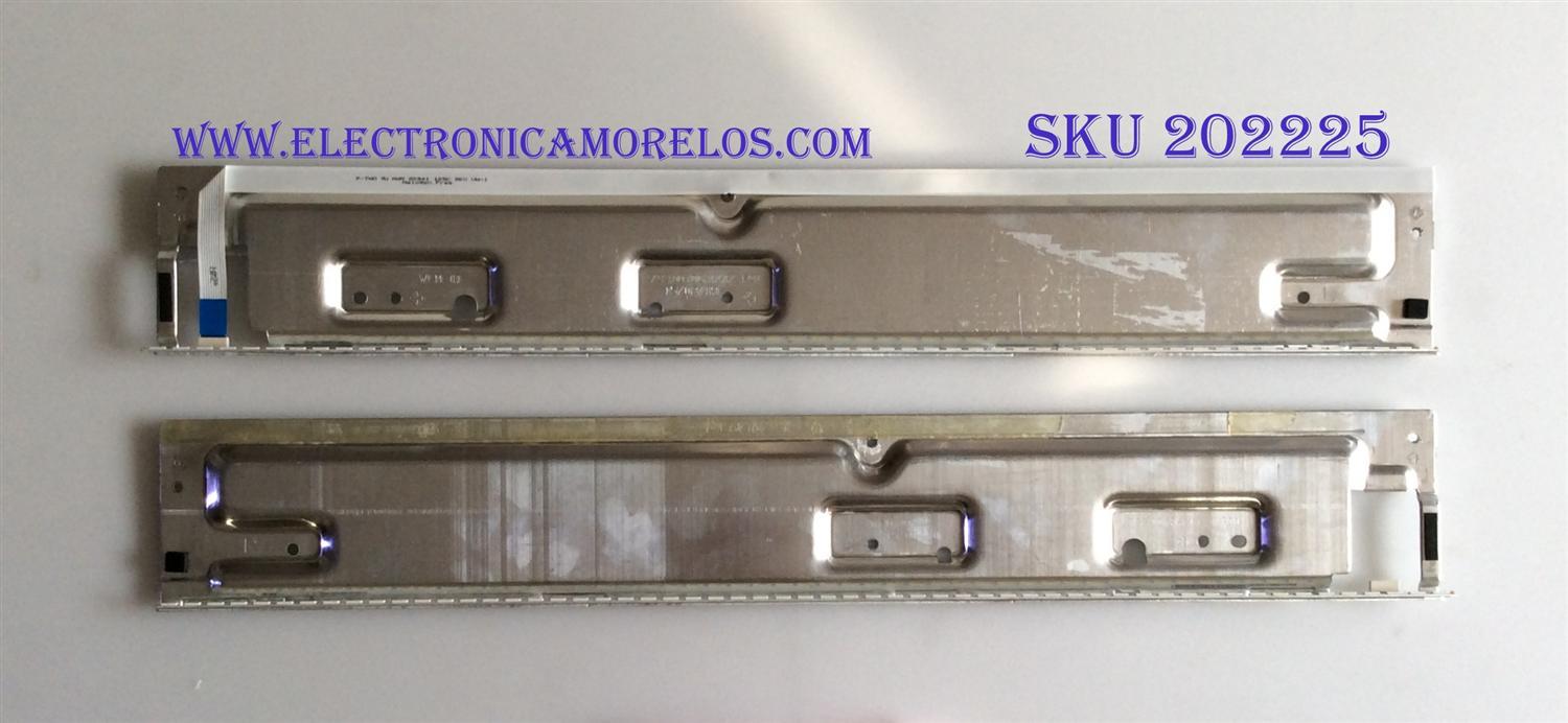 KIT DE LED'S PARA TV (2 PIEZAS) / SONY / LM41-00109F / 2015_WISTRON_50L_L57_REV1.0_141127 / 733.00Y0G.XXXX / PANEL V500FWME01 / MODELO KDL-50W800C / 54CM X 9CM /