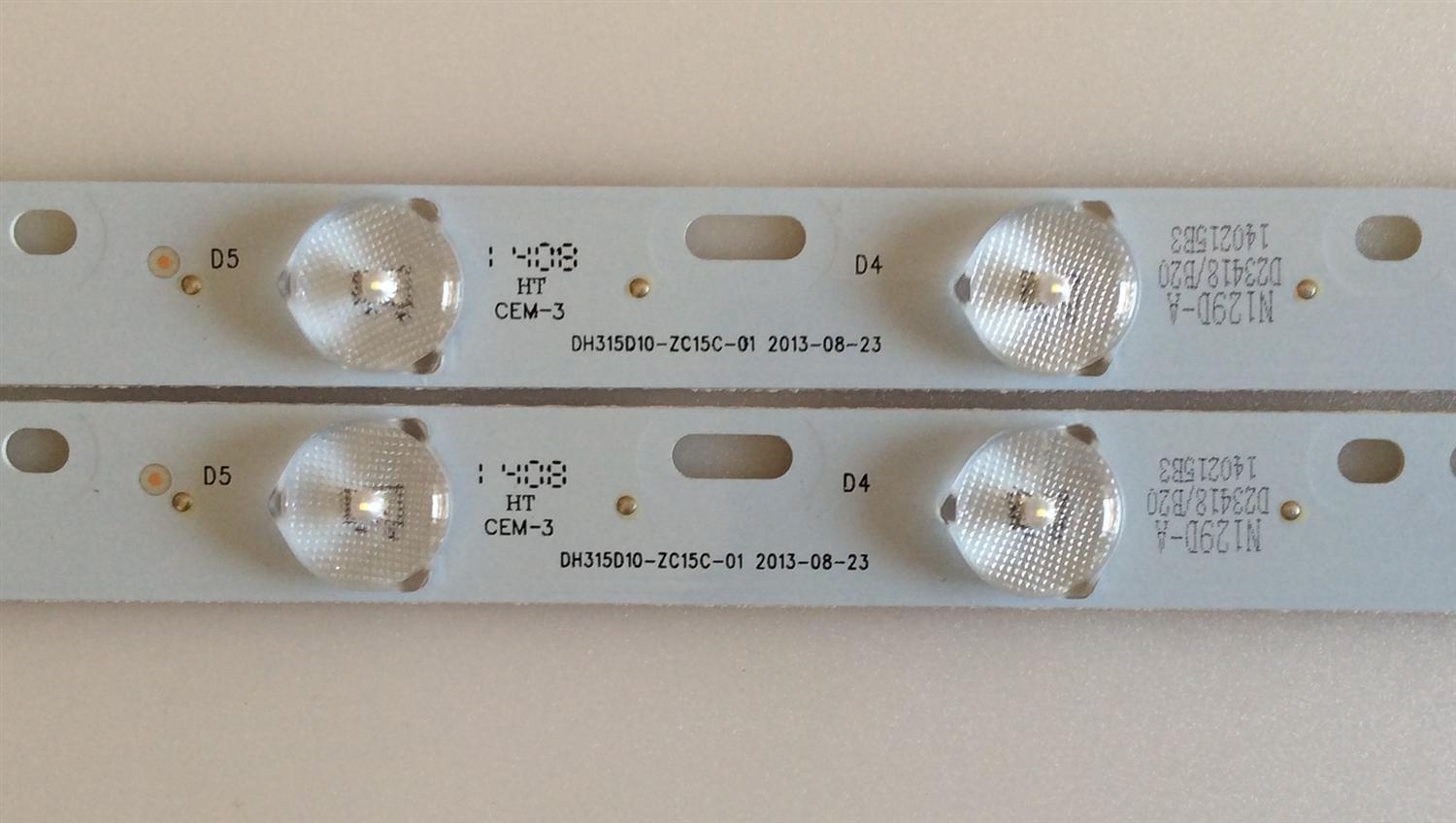 KIT DE LED'S PARA TV (2 PIEZAS) / SCEPTRE / DH315D10-ZC15C-01 / D23418/B20 / 140215B3 / PANEL T320HVN01.0 XR / MODELO X32  - Imagen 3