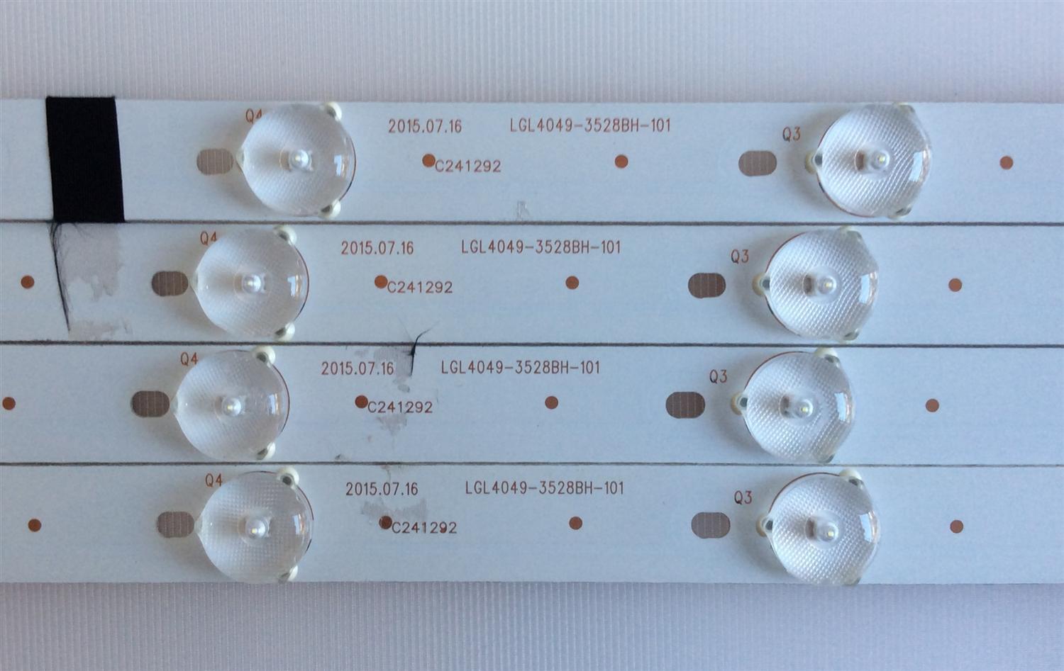 KIT DE LED´S  PARA TV ( 4 PIEZAS ) / AVERA / LGL4049-3528BH-101 / C241292 / MODELO 40EQX10  - Imagen 2