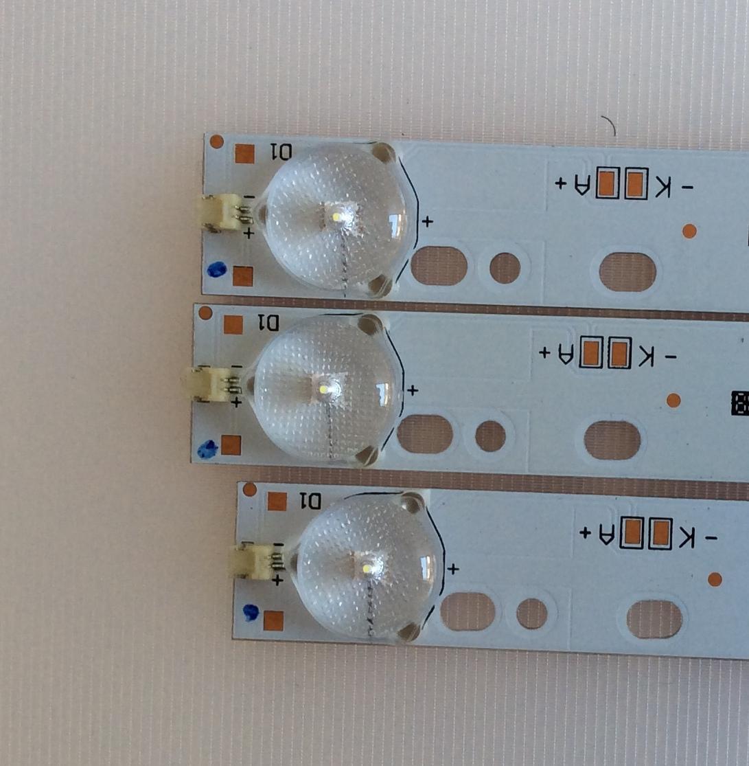 KIT DE LED'S PARA TV (3 PIEZAS) / SEIKI / C531PHLB01F9B / MODELO SE32HY10 - Imagen 2