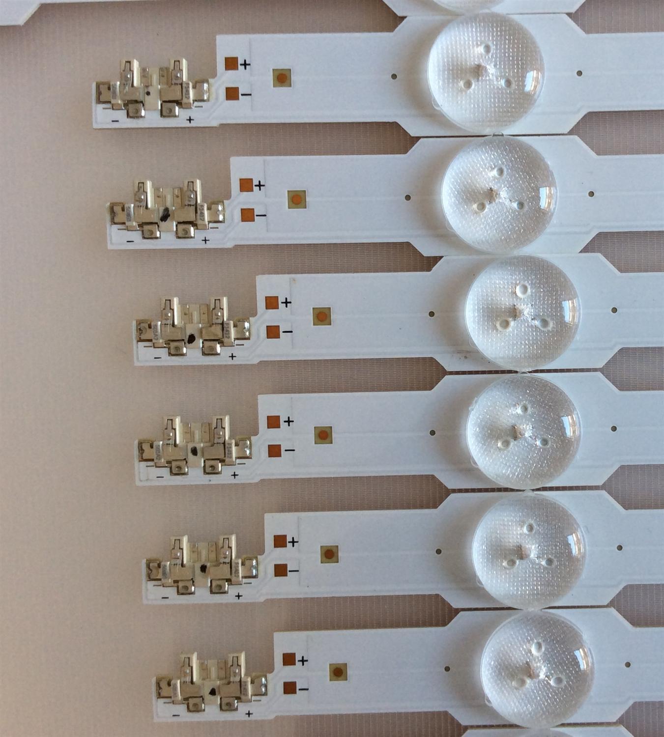 KIT DE LED'S PARA TV (14 PIEZAS) / SAMSUNG / BN96-34251A / BN96-34252A / 34251A / 34252A / LM41-00105G / PANEL CY-WJ065FGAV3H / CY-GH055HGEV4H / MODELOS UN55HU6830FXZA UN55HU6840FXZA KS02 - Imagen 3