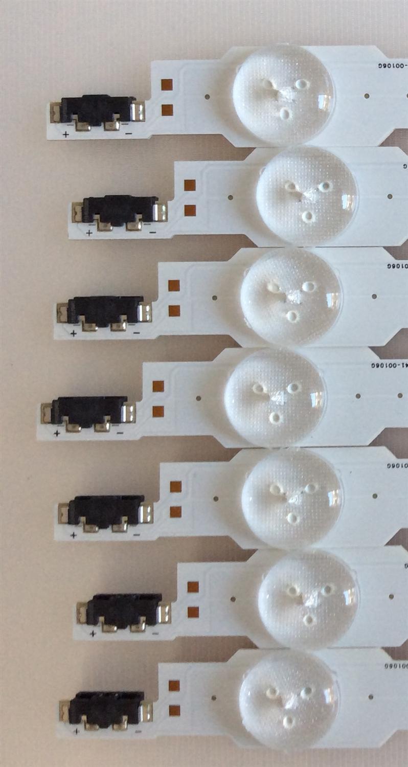 KIT DE LED'S PARA TV (14 PIEZAS) / SAMSUNG / BN96-34251A / BN96-34252A / 34251A / 34252A / LM41-00105G / PANEL CY-WJ065FGAV3H / CY-GH055HGEV4H / MODELOS UN55HU6830FXZA UN55HU6840FXZA KS02 - Imagen 4