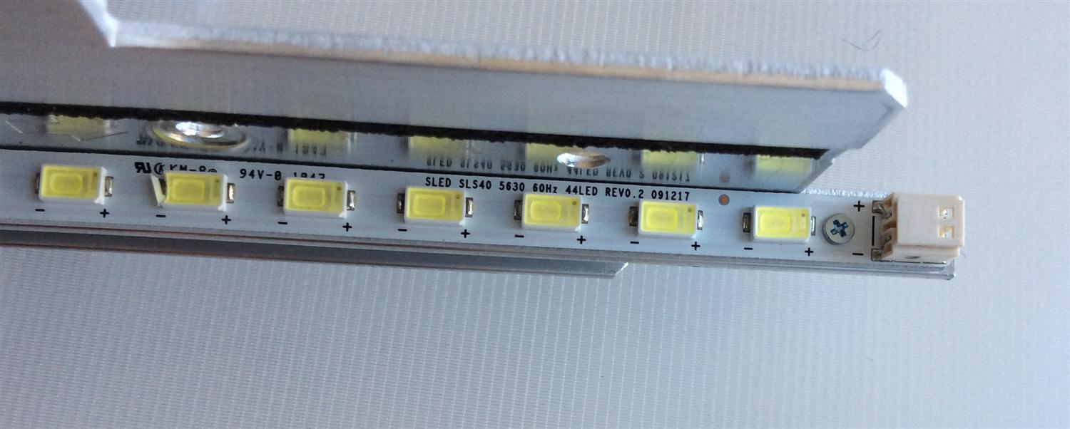 KIT DE LED'S PARA TV (2 PIEZAS) / SONY / LJ64-02401A / LJ64-02400A / SLED SLS40 5630 60HZ 44LED REV0.2 091217 / PANEL LTY400HM03 / LTY400HM02 / MODELOS NSX-40GT1 / KDL-40EX600 / 91CM  - Imagen 4