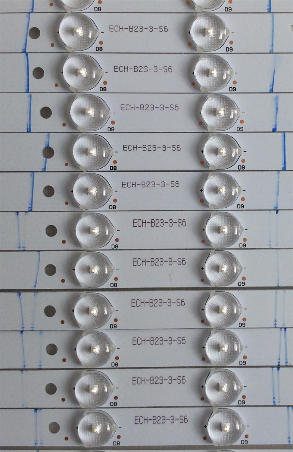 KIT DE LED'S PARA TV VIZIO (16 PIEZAS) / NUMERO DE PARTE M65-E0-A-V3 / M65-E0-B-V3 / M65-E0-A-V4 / M65-E0-B-V4 / ECH-B23-3-S6 /  0981010B87 / E465853 / PANEL LSC650FN04-G01 / MODELO M65-E0 - Imagen 3