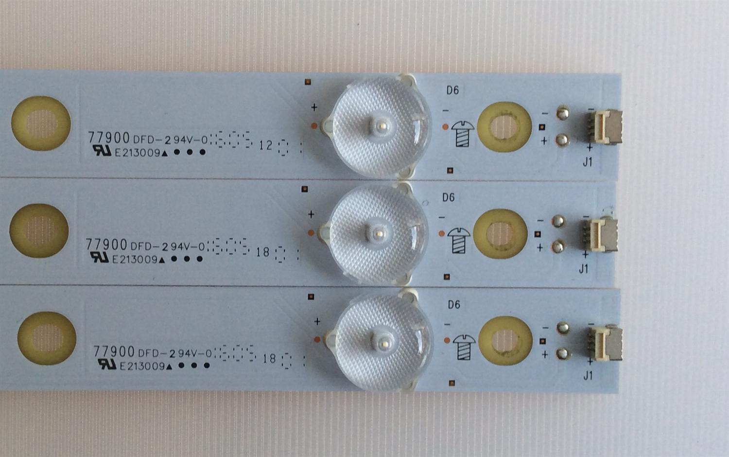 KIT DE LED'S PARA TV (3 PIEZAS)/ VIZIO / 77900DFD / 210BZ06D0 / 43030A01L / PANEL TPT275B5-A018.L REV:S1C TPV / MODELO D28H-D1 - Imagen 4