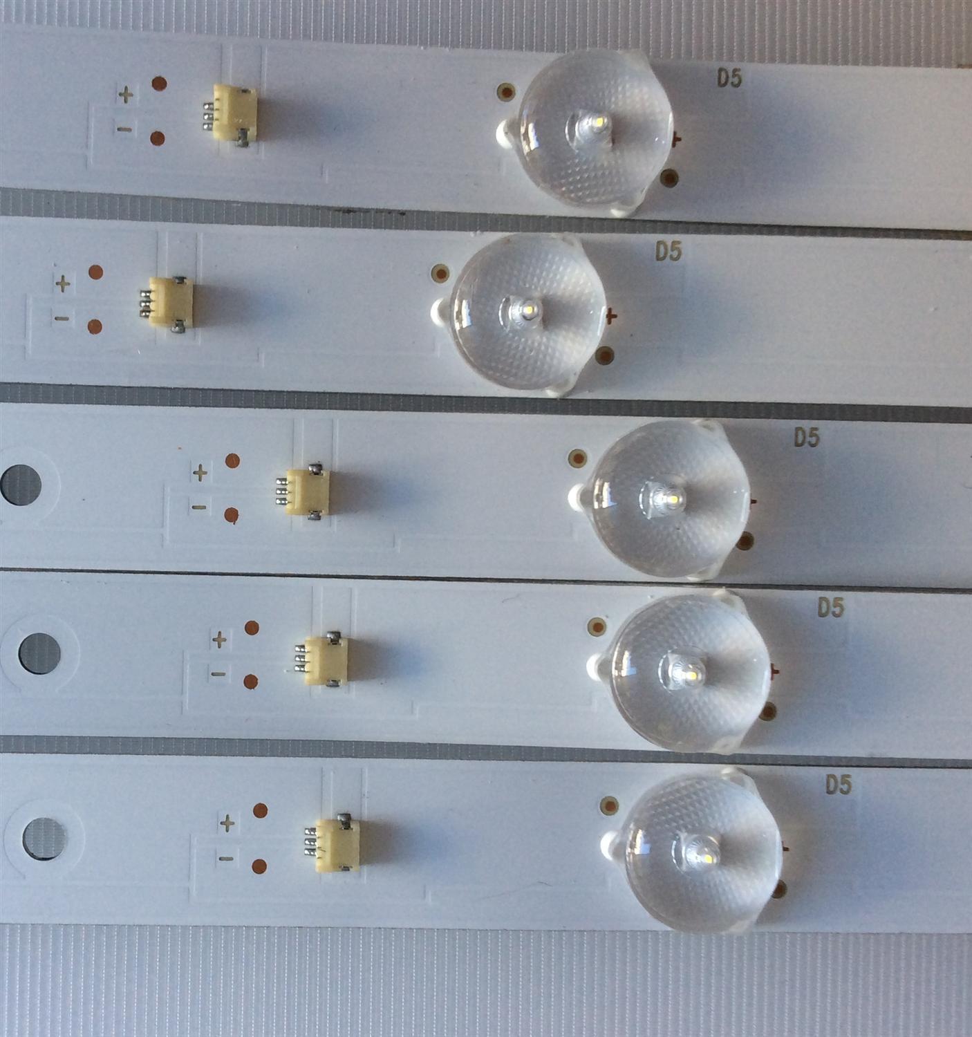KIT DE LED´S PARA TV ( 5 PIEZAS ) / SCEPTRE / CRH-K50K6003535T05087CD-REV1.0 / 212093 / B3L03J25PCCJ7CTK / 81 490 10650020 / MODELO CN50CN7387  - Imagen 3