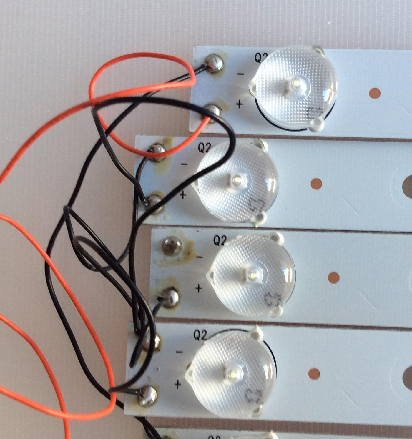 KIT DE LED´S PARA TV ( 5 PIEZAS ) / WESTINGHOUSE / 50512-TS2-E / GKB7.820.3826 / LTE50343/5.948.3028 / PANEL V500HJ1-PE8 REV. C1 / MODELO DWM50F3G1 TW-77541-C050B / DWM50F3G1 TW-77581-A050E / DWM50F3G1 TW-77601-A050F / DWM50F3G1 TW-77571-A050F - Imagen 4