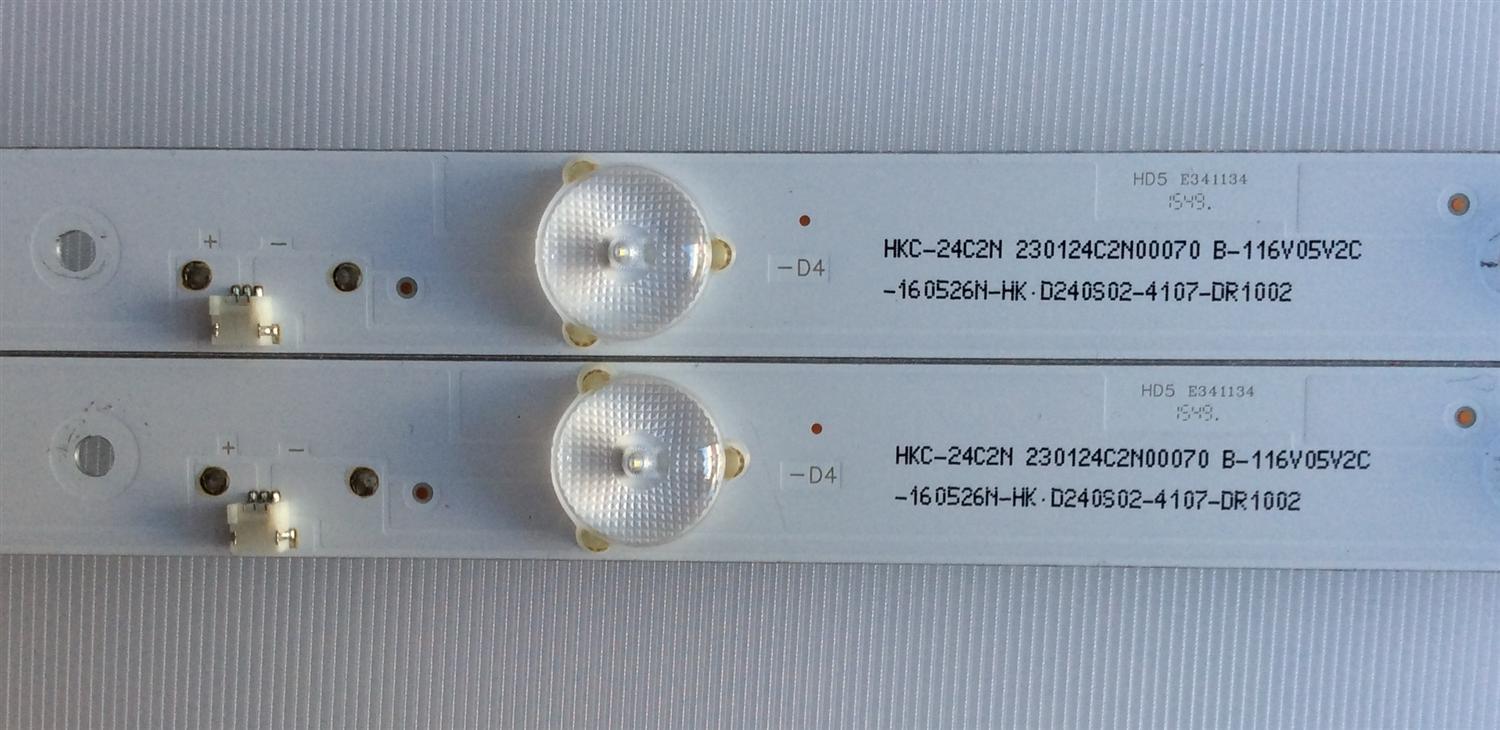KIT DE LED'S PARA TV (2 PIEZAS) / 1.14.MD240001 / 151127 / SJ.HK.D2400601-2835BS-M / 230124C2N00070 / PANEL HV236WHB-N00 /  - Imagen 2