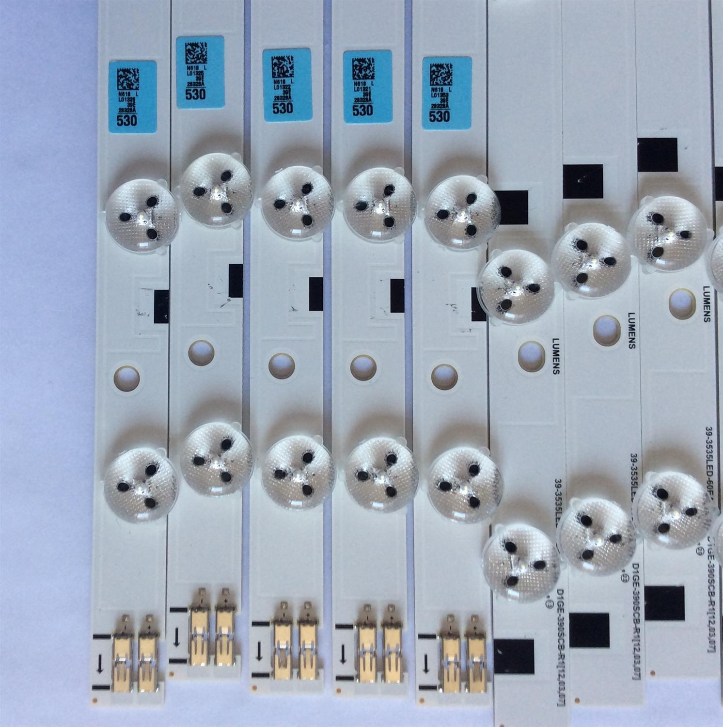 KIT DE LED'S PARA TV  SAMSUNG (9 PIEZAS) BN96-28328A / BN96-28329A / PANEL CY-DE390BGMV1H / MODELO UN39FH5000FXZA / NOTA IMPORTANTE : KIT CUENTA ORIGINALMENTE 10  PIEZAS ((INCOMPLETO 9 PIEZAS))   - Imagen 3