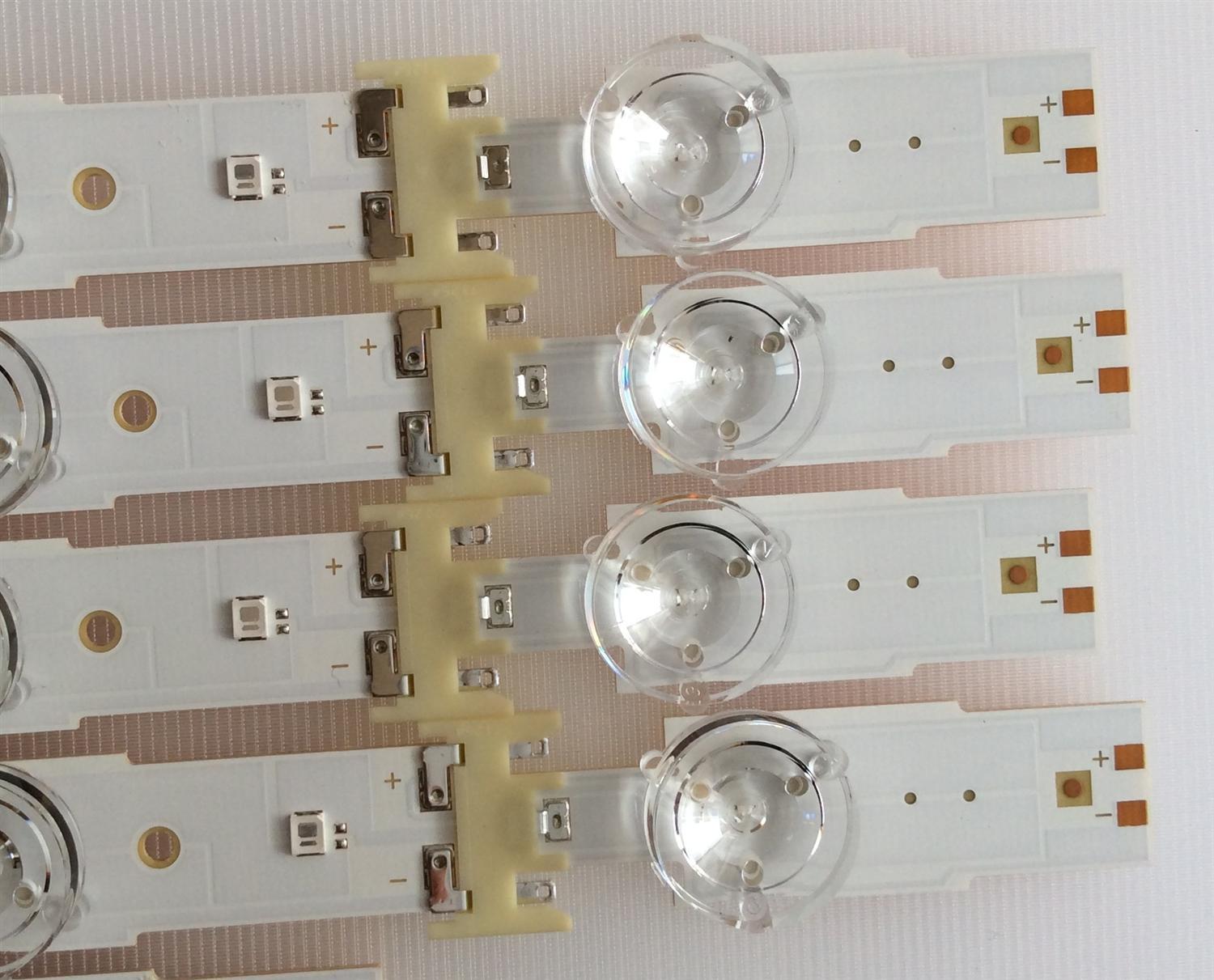 KIT DE LED´S PARA TV ( 8 PIEZAS ) / SAMSUNG / BN96-41220A / BN96-41221A / S_KU6K_43_FL30_L7_REV1.0_160119_LM41-00268A / S_KU6K_43_FL30_R5_REV1.0_160119_LM41-00269A / PANEL CY-GK043HGEV1H / MODELO UE43MU6120KXZT / MAS MODELOS EN DESCRIPCION  - Imagen 3