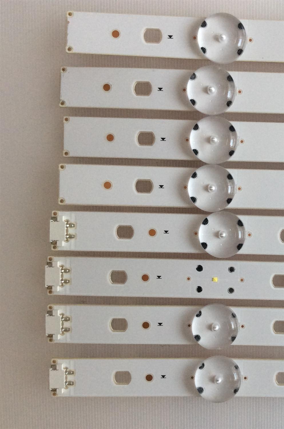 KIT DE LED'S PARA TV (8 PIEZAS) / EAV63612104 / 49LH51_FHD_A / PANEL NC490DUE / MODELO 49LJ510M-UB - Imagen 2
