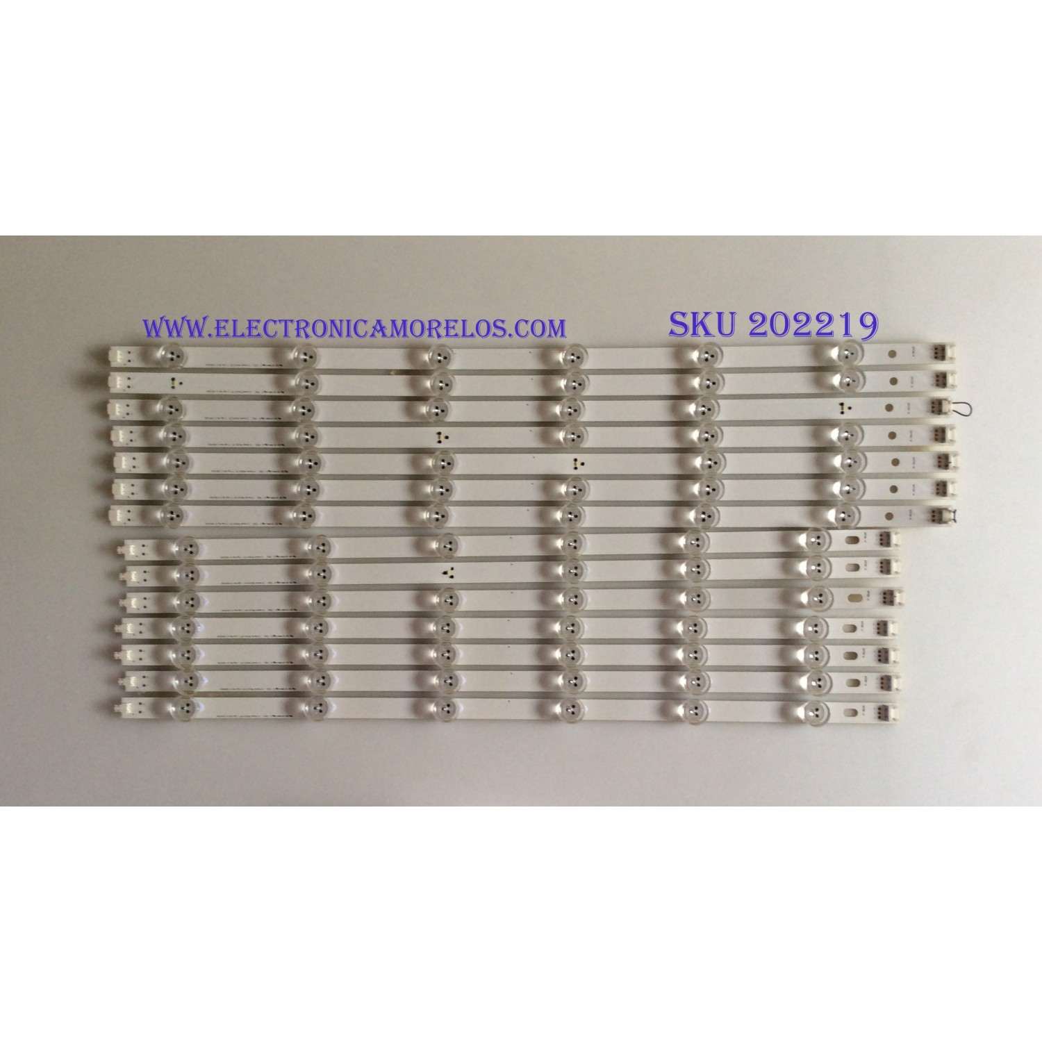 KIT DE LED'S PARA TV (14 PIEZAS) / LG / LG INNOTEK POLA2.0 55"L TYPE REV 0.1 / LG INNOTEK POLA2.0 55"R TYPE REV 0.1 / PANEL LA62M55T120V12 / MODELO 55LA6200-UA
