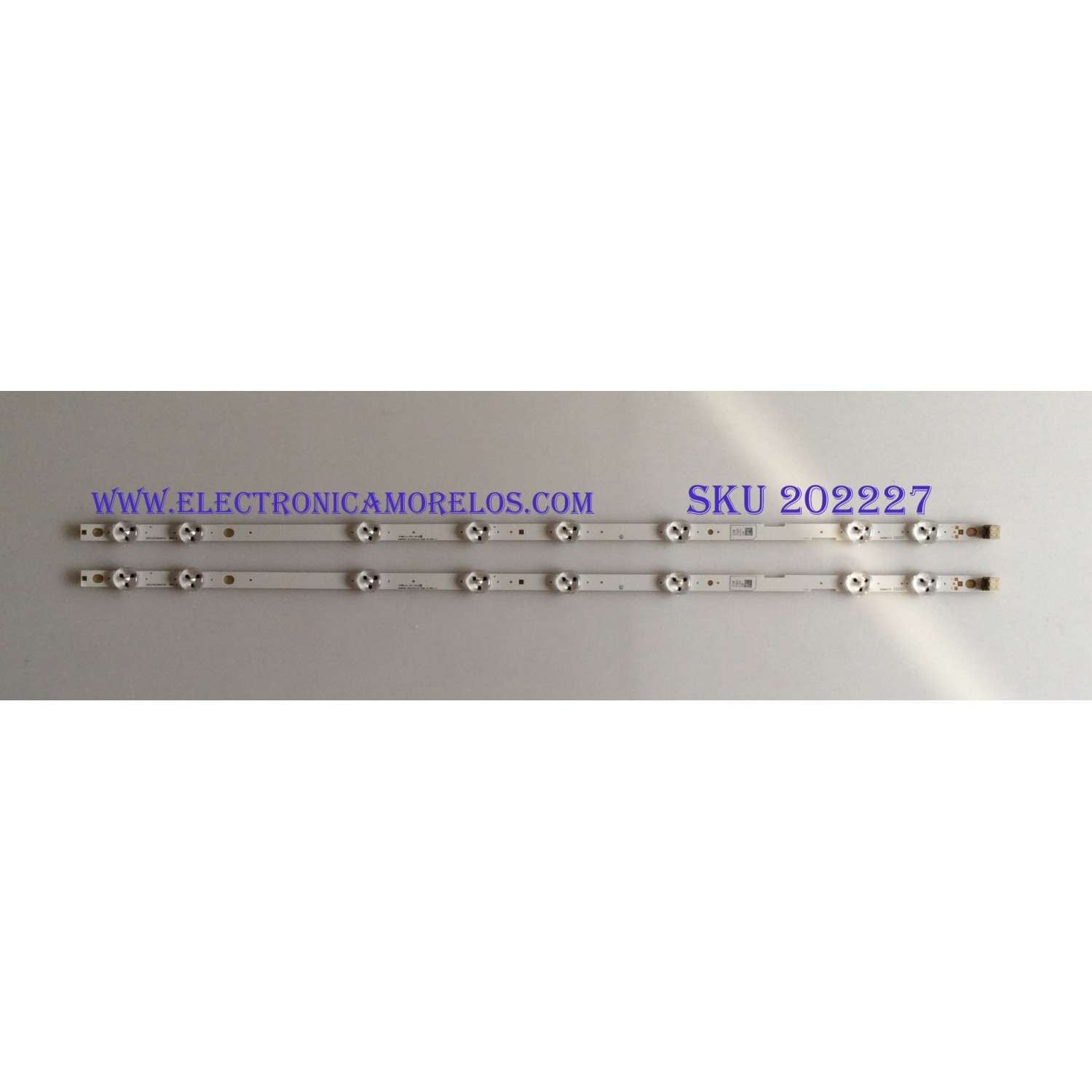 KIT DE LED'S PARA TV (2 PIEZAS) / UDULED0SM035 / 2014FUNAI32 3228 08 REV1.0 / 030337 / 030336 / 32W8S1P / MODELO LD320EM5