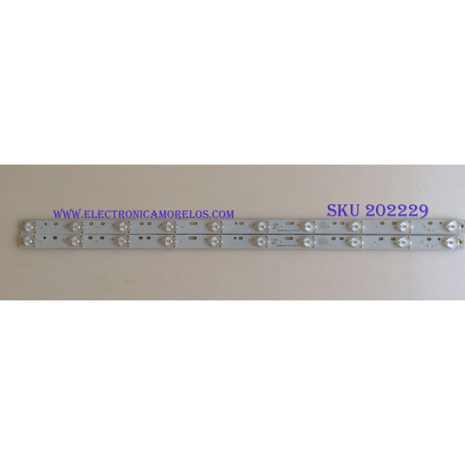 KIT DE LED'S PARA TV (2 PIEZAS) / SCEPTRE / DH315D10-ZC15C-01 / D23418/B20 / 140215B3 / PANEL T320HVN01.0 XR / MODELO X32 