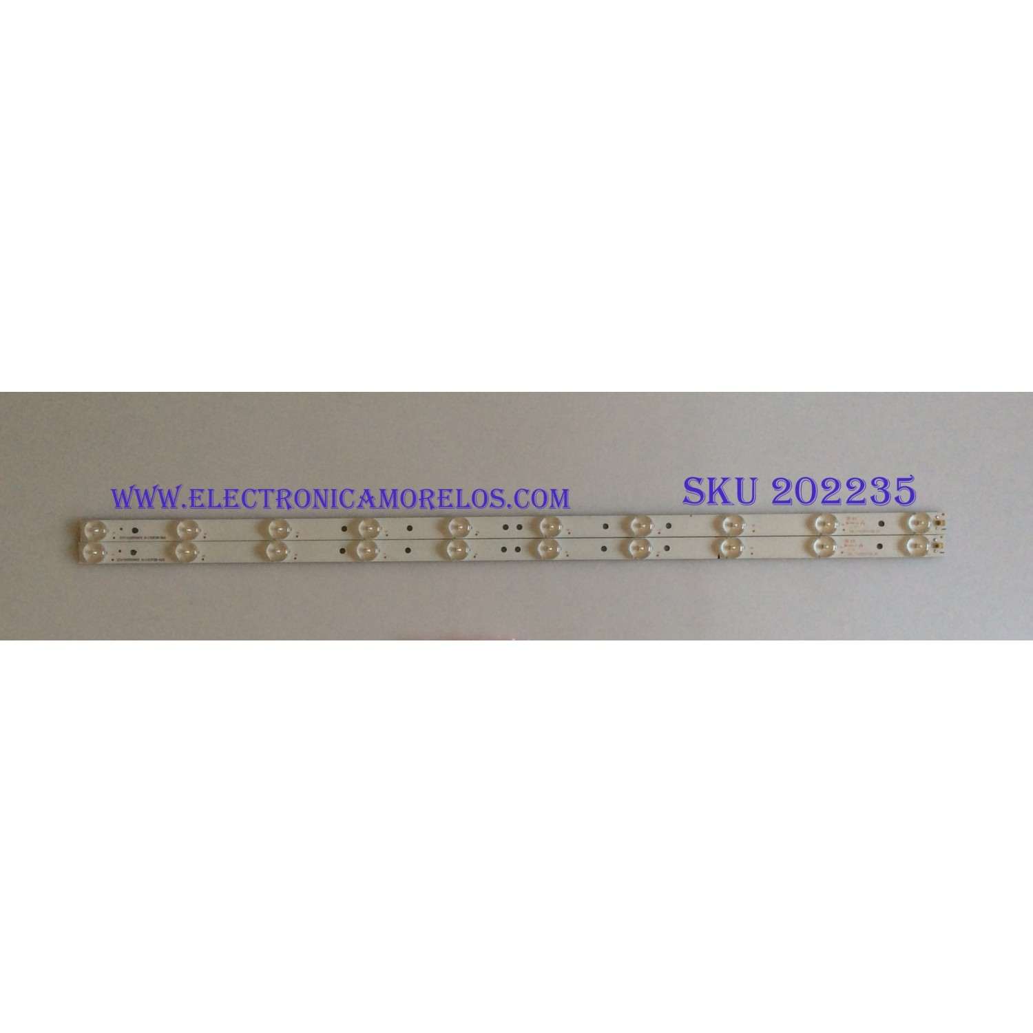 KIT DE LED'S PARA TV (2 PIEZAS) / QUASAR / 3BL-T6254102-21 / JS-LY23FCBD-0026 / 2301032D900472 / PANEL HK315LEDM-OH3UH / 