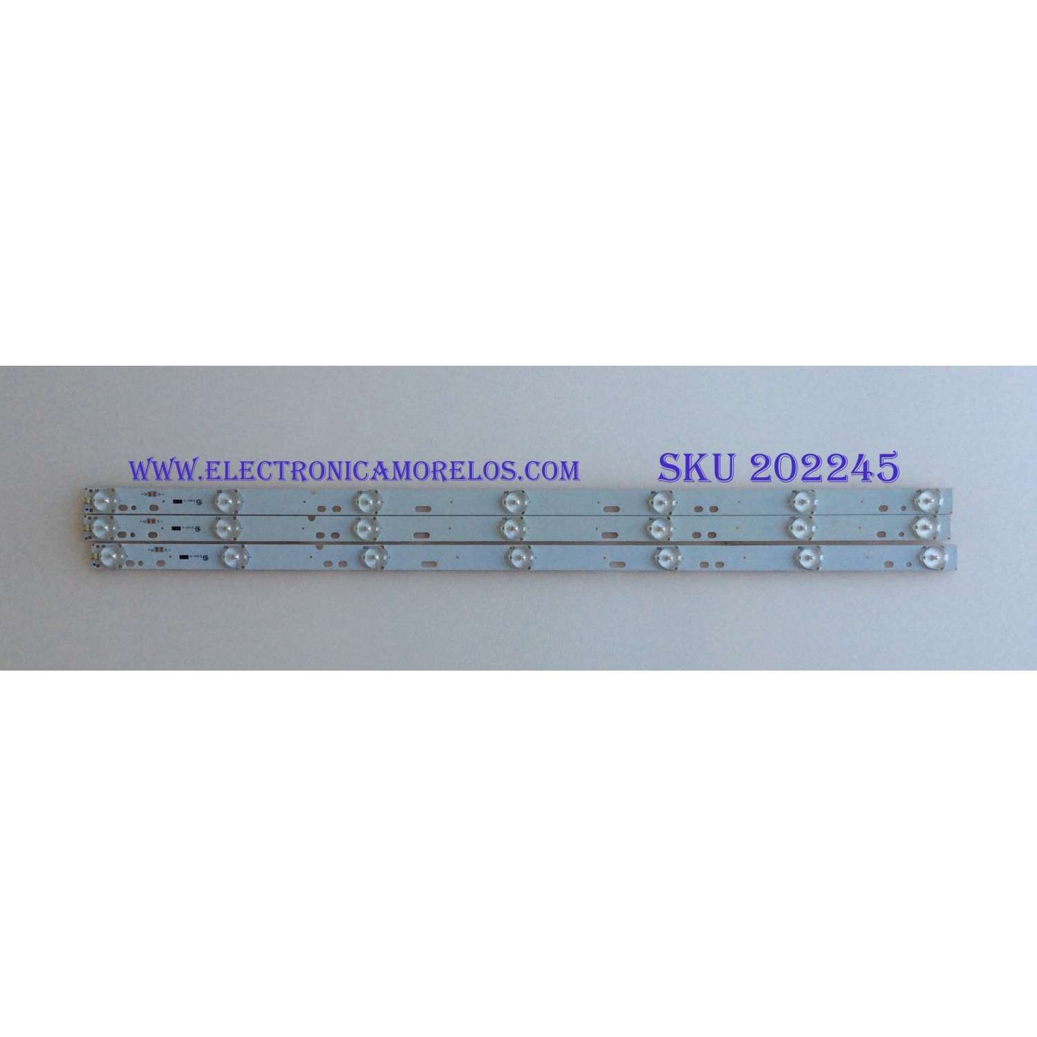 KIT DE LED'S PARA TV (3 PIEZAS) / SEIKI / C531PHLB01F9B / MODELO SE32HY10